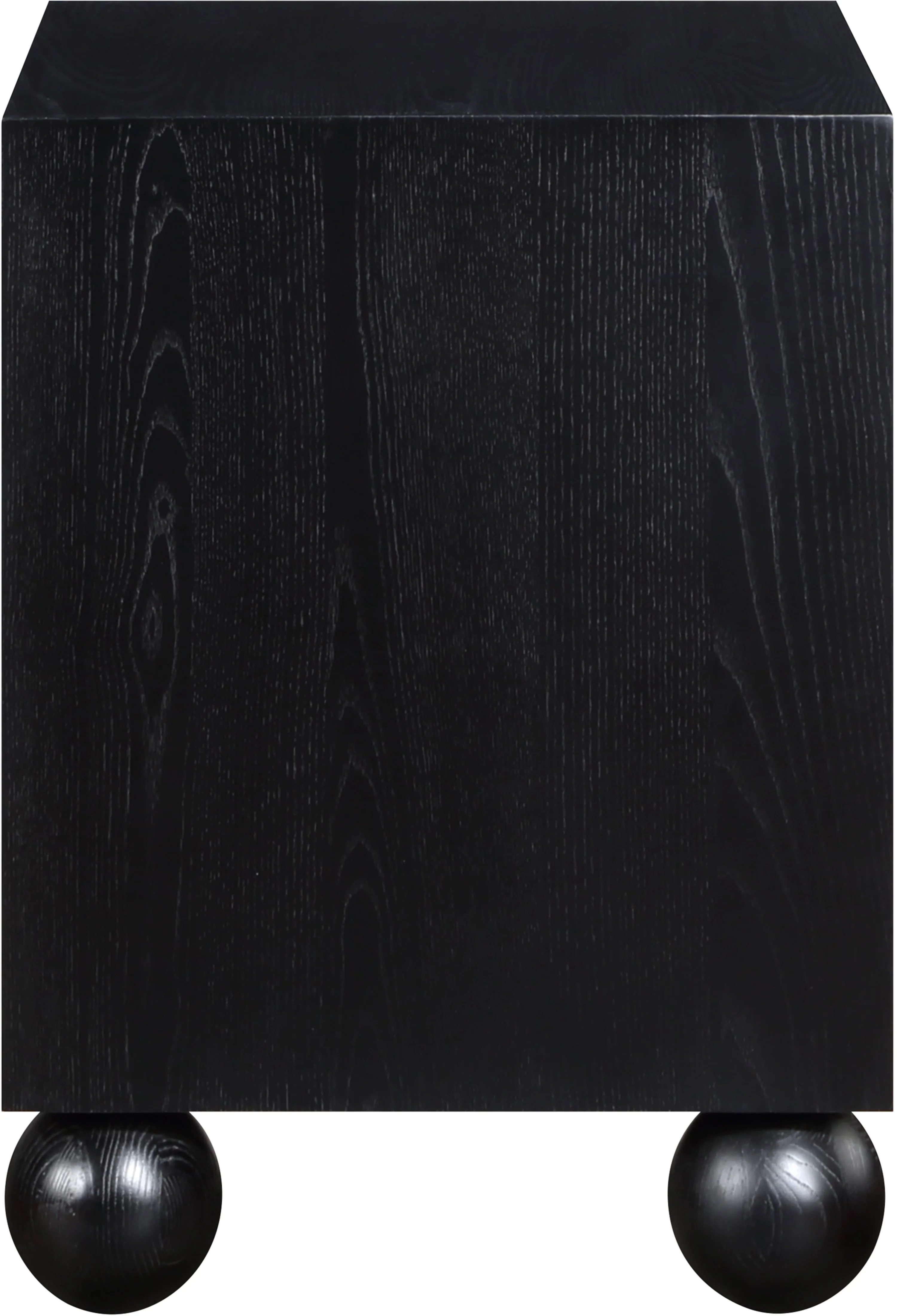 Coastline Black Wood Nightstand - Image 5
