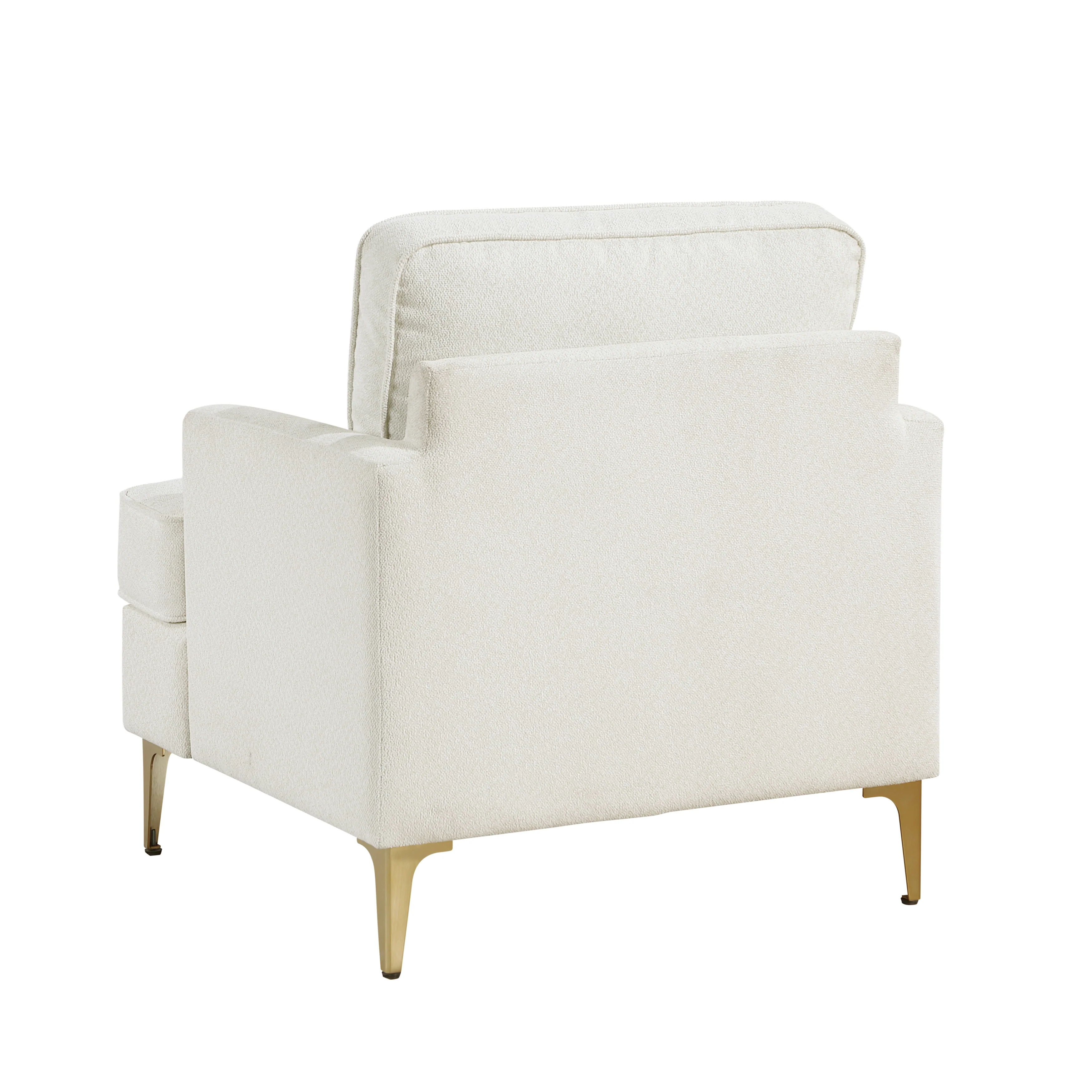 Colette Beige Accent Chair - Image 5