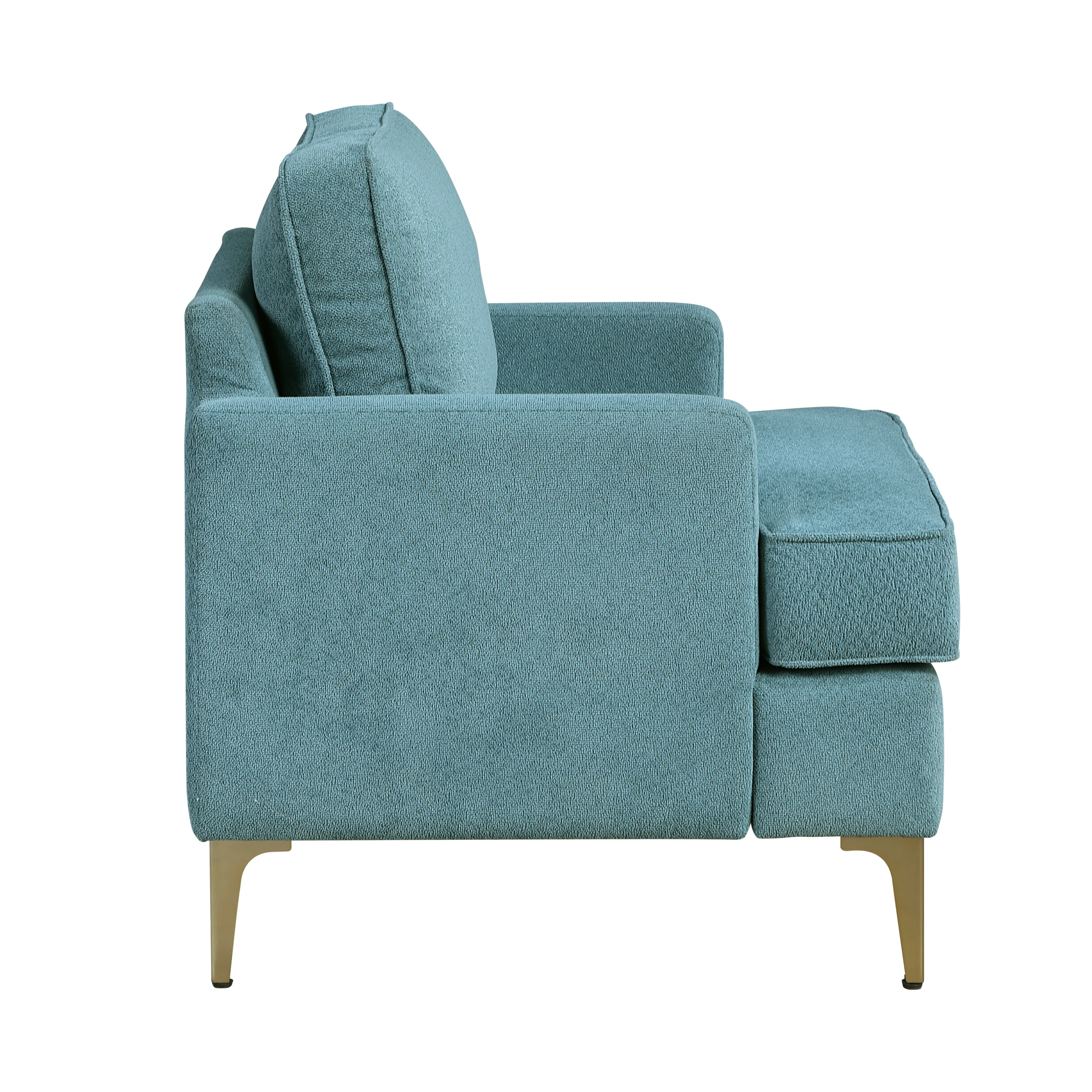 Colette Blue Accent Chair - Image 4