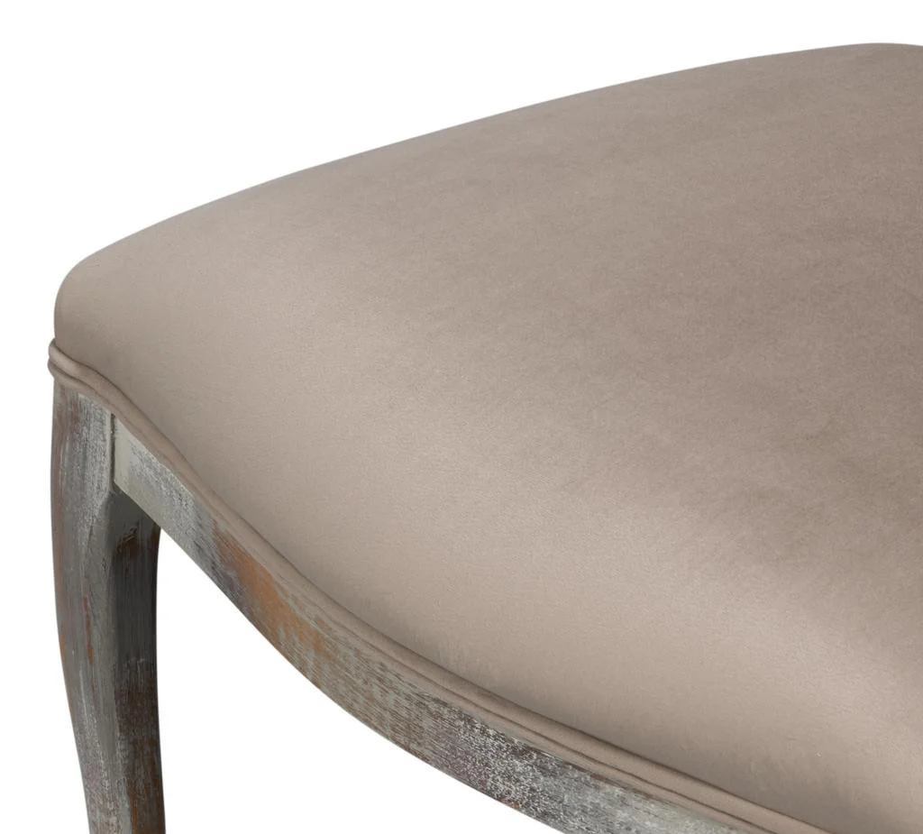 Colonial Grey Oval Cane Back Side Chair (Set of 2) - Image 8