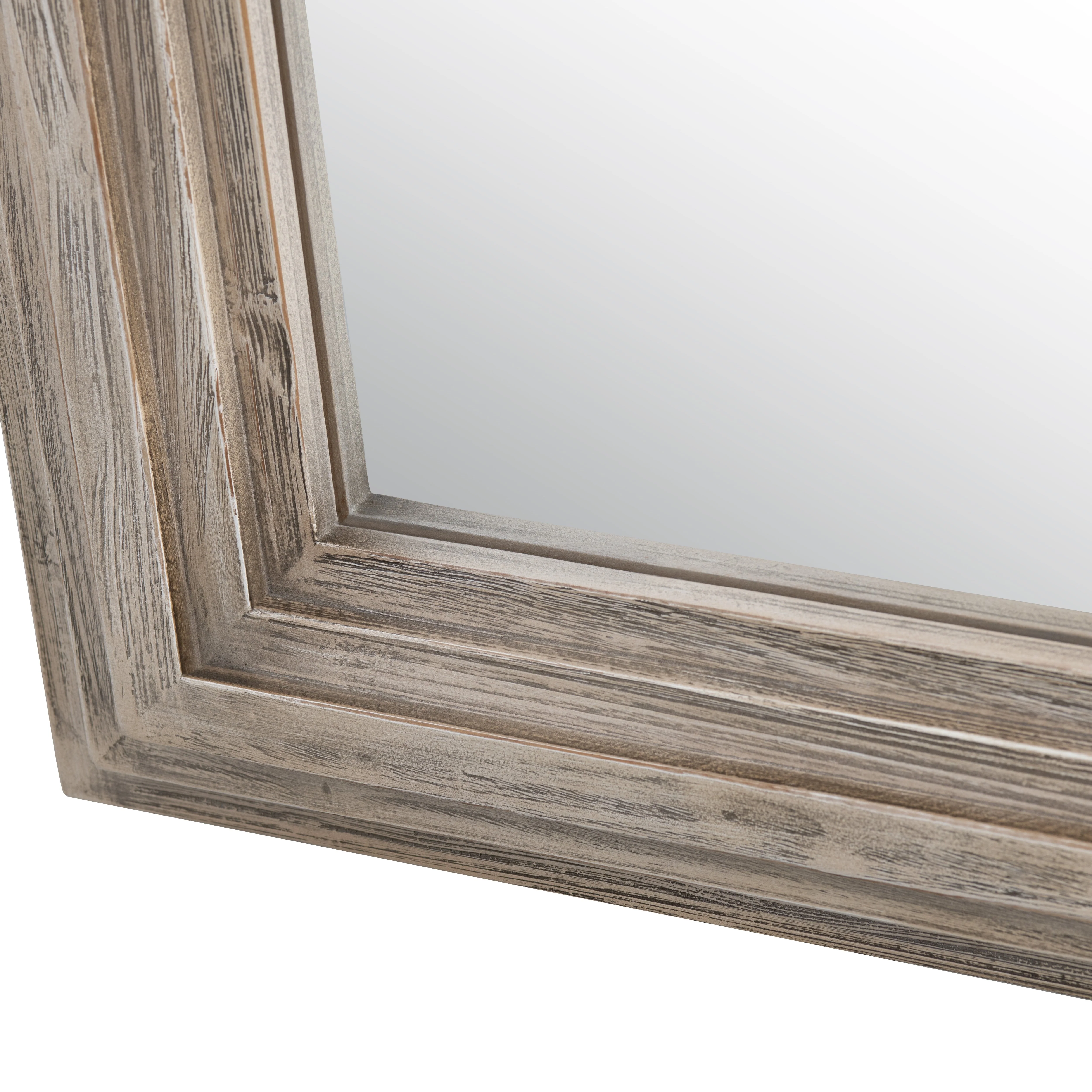 Commack Natural/Brown Wall Mirror - Image 4