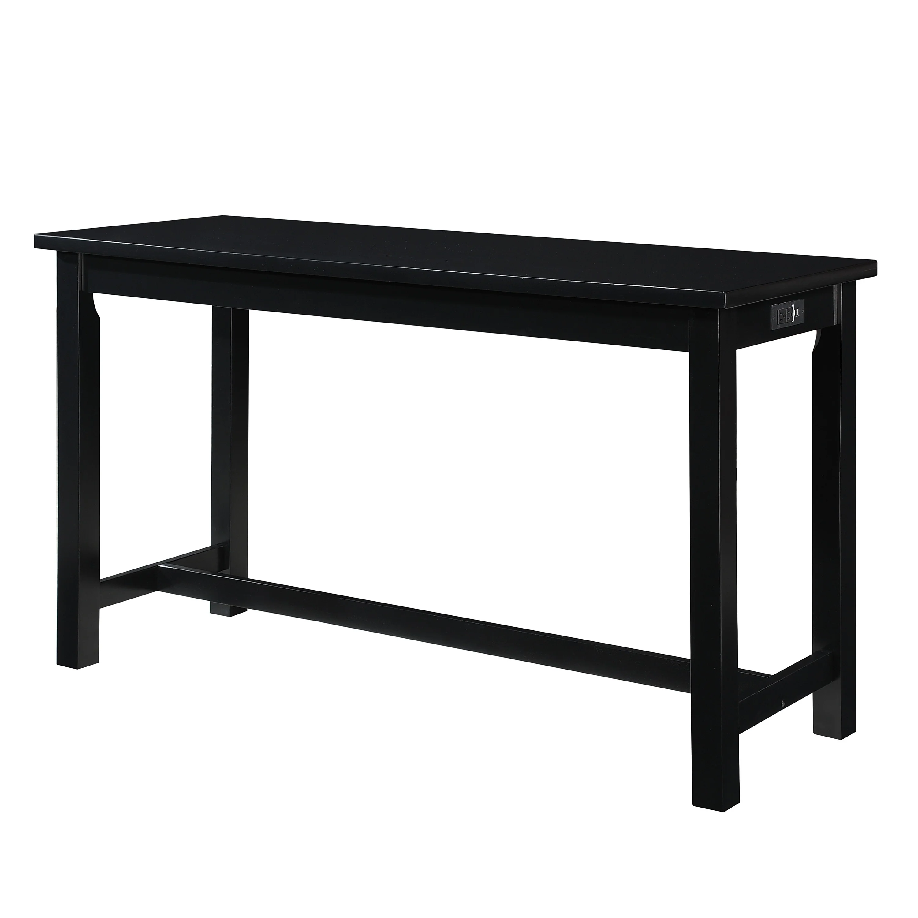 Connected Black/Gray 4-Piece Pack Counter Height Set - Image 3