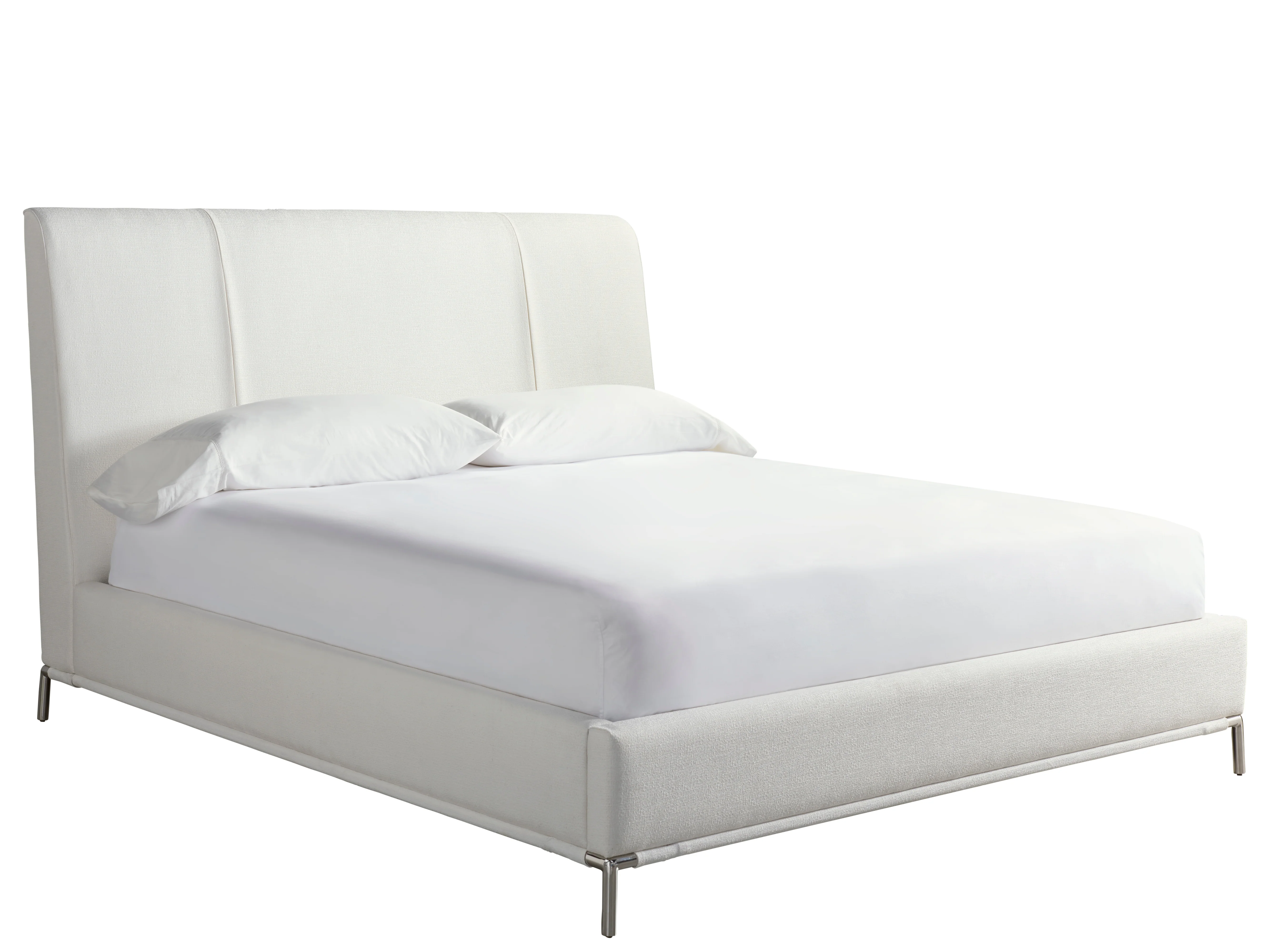 Conway White Queen Bed - Image 3