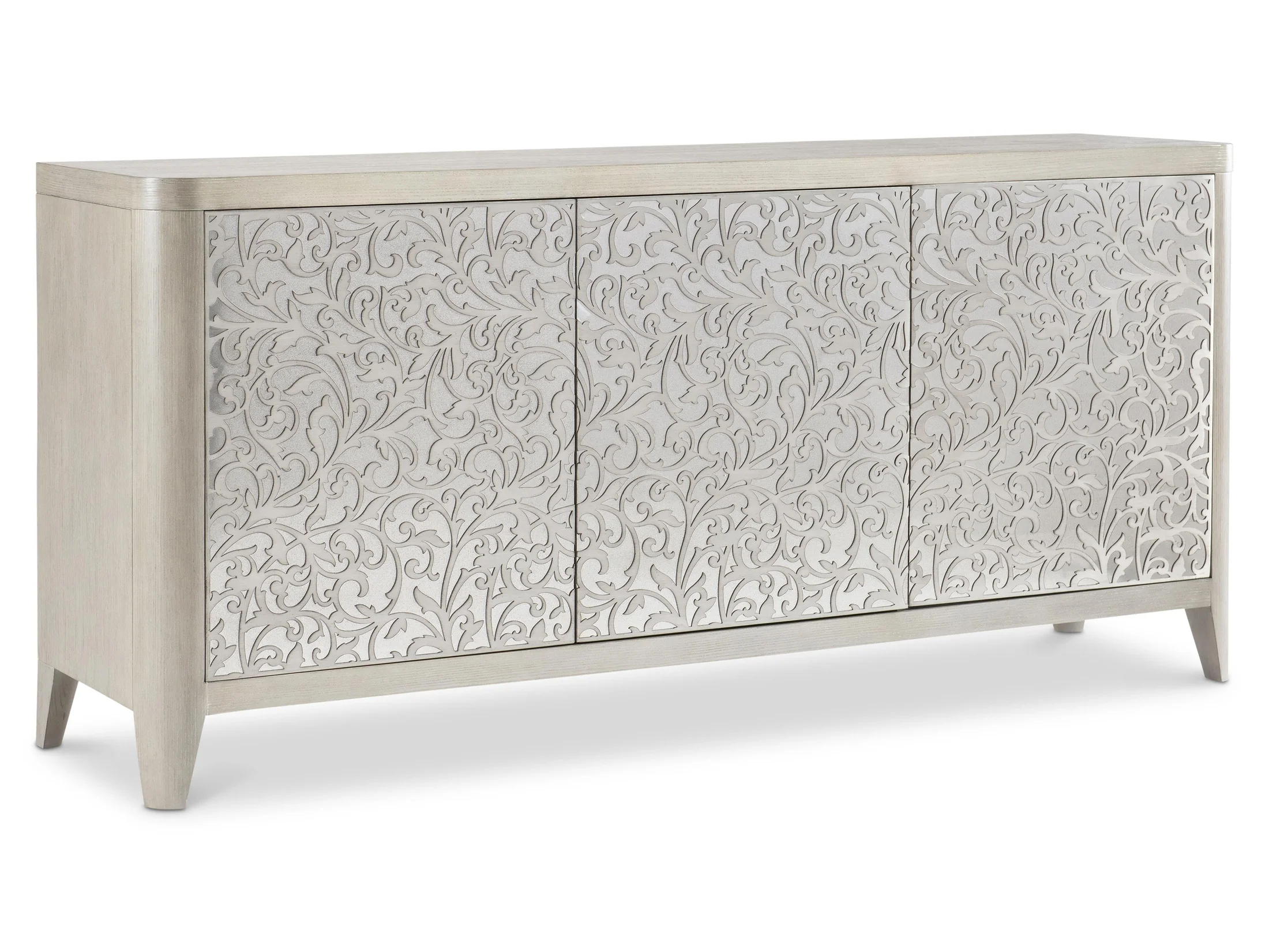 Cornelia Glazed Stainless Steel/Nebbia Buffet