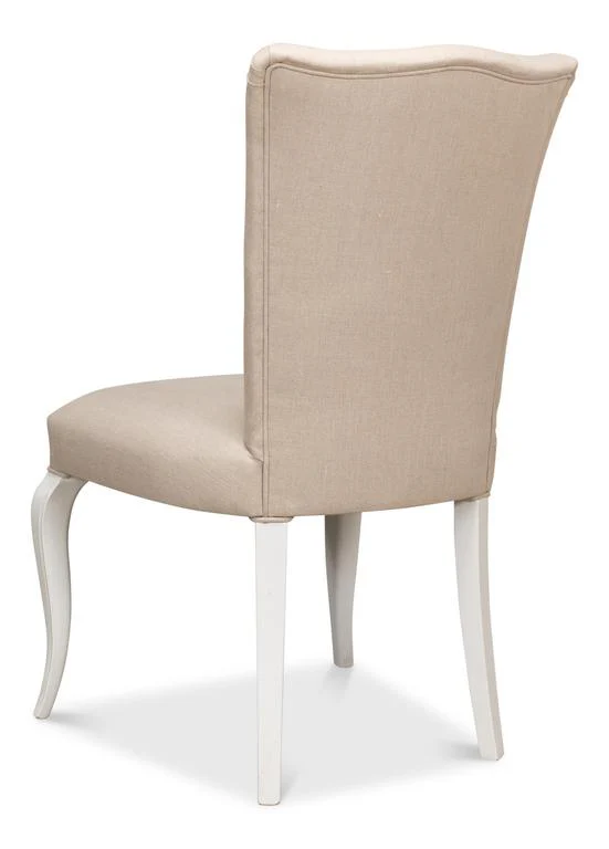 Cortina White Side Chair (Set of 2) - Image 3