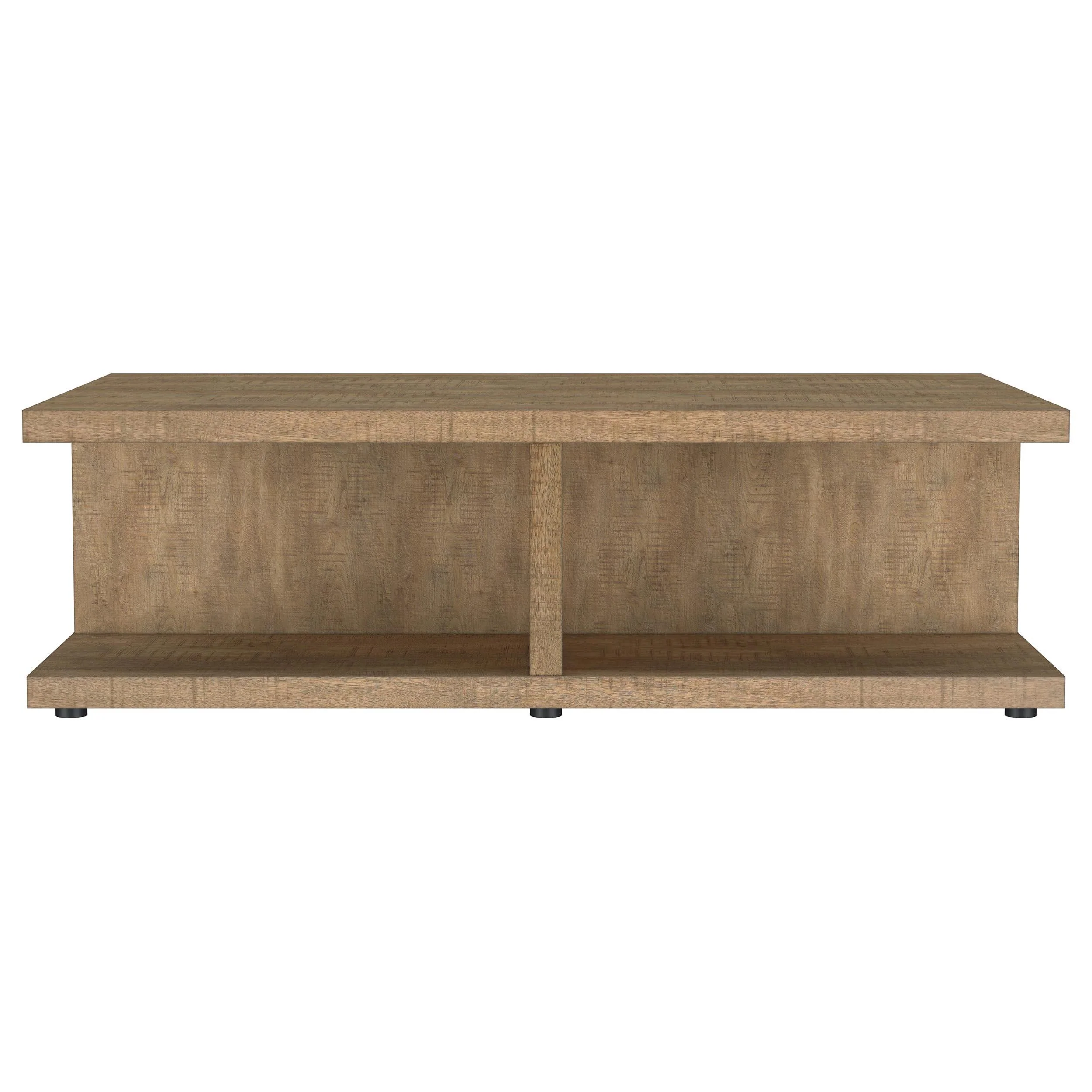 Cortona Mango Square Engineered Wood Cocktail Coffee Table - Image 3