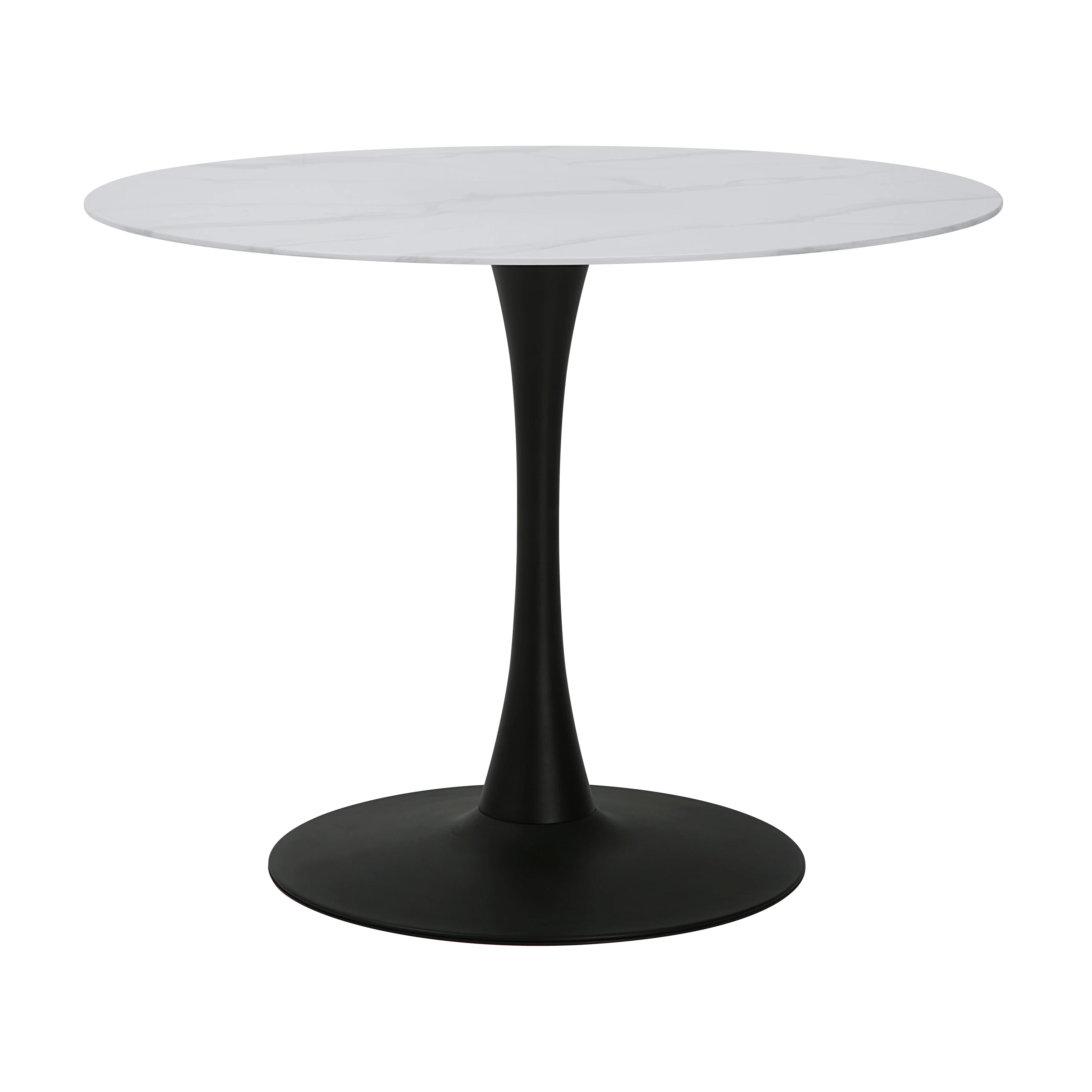 Cosimo White/Mustard/Black 5-Piece Dining Table Set - Image 2