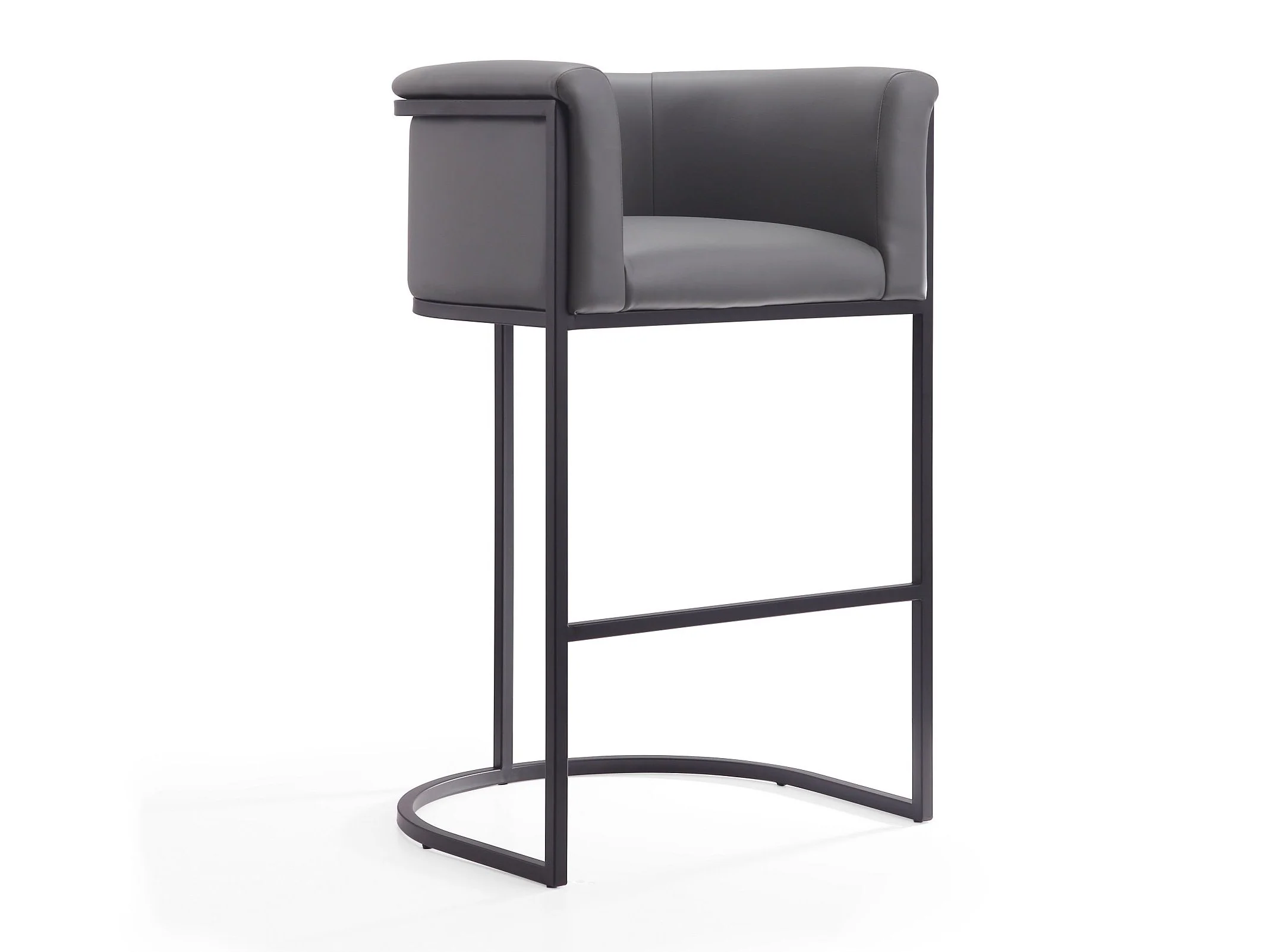 Cosmopolitan Barstool in Grey and Black