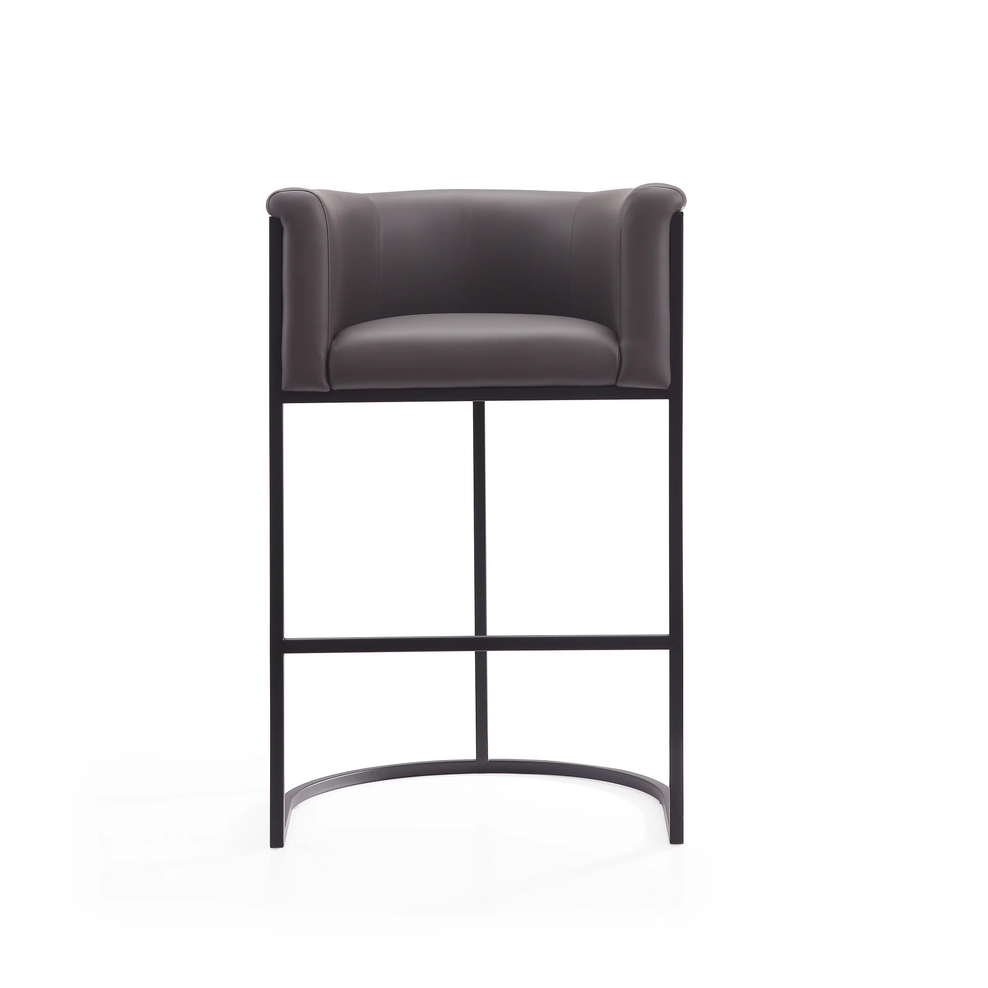 Cosmopolitan Barstool in Pebble and Black - Image 4
