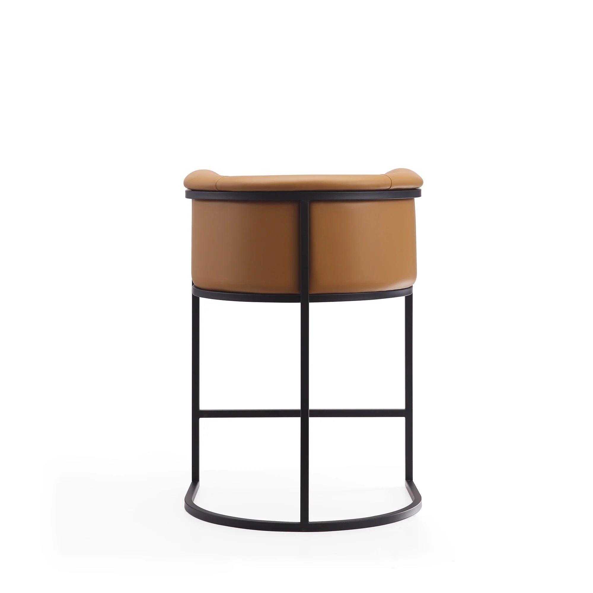 Cosmopolitan Counter Stool in Camel and Black - Image 7