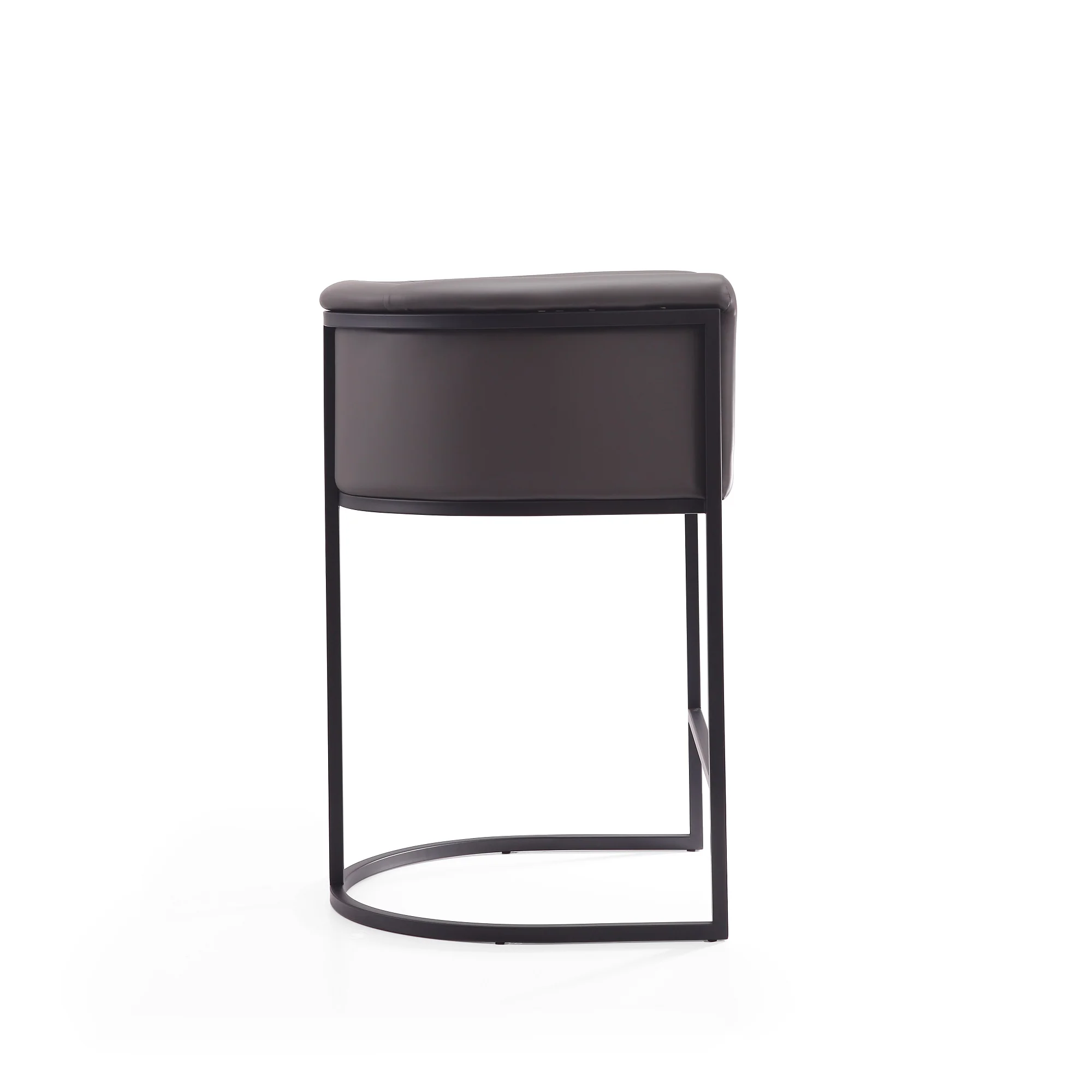 Cosmopolitan Counter Stool in Pebble and Black (set of 2) - Image 5