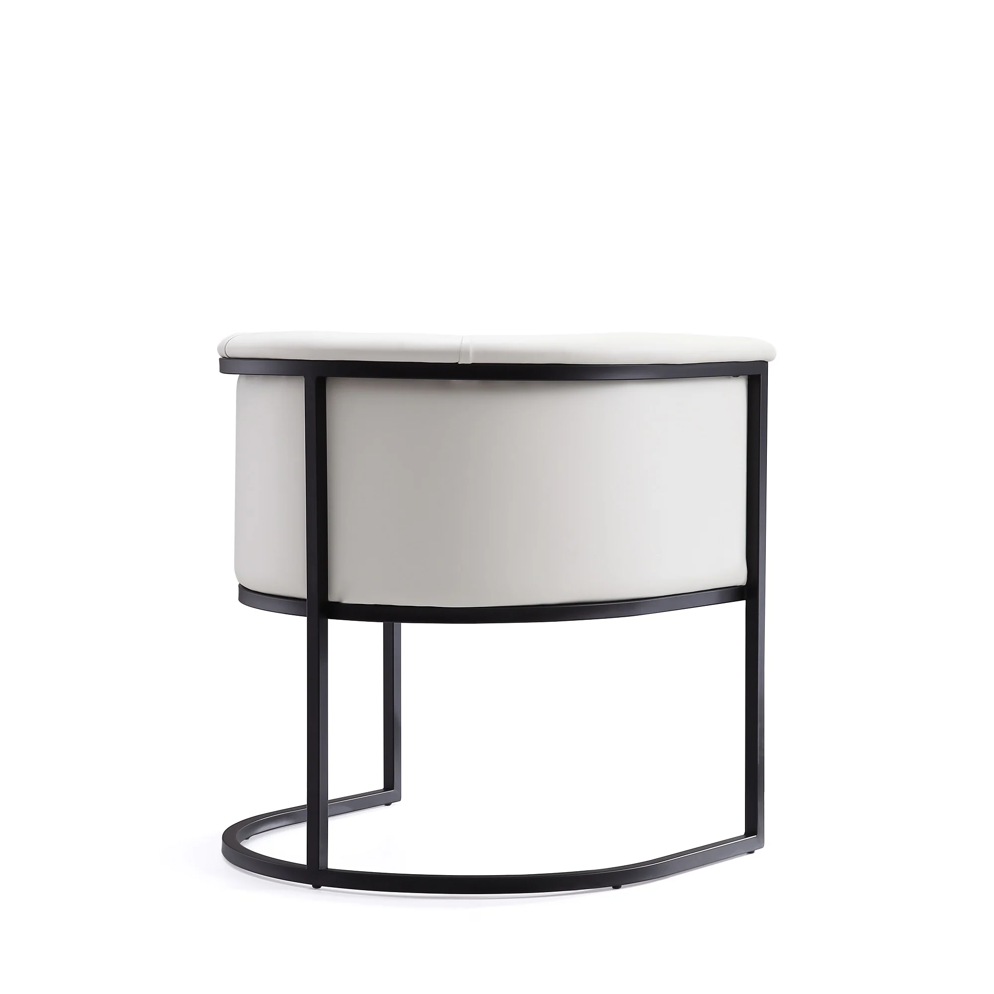 Cosmopolitan Dining Chair in White and Black (set of 2) - Image 7