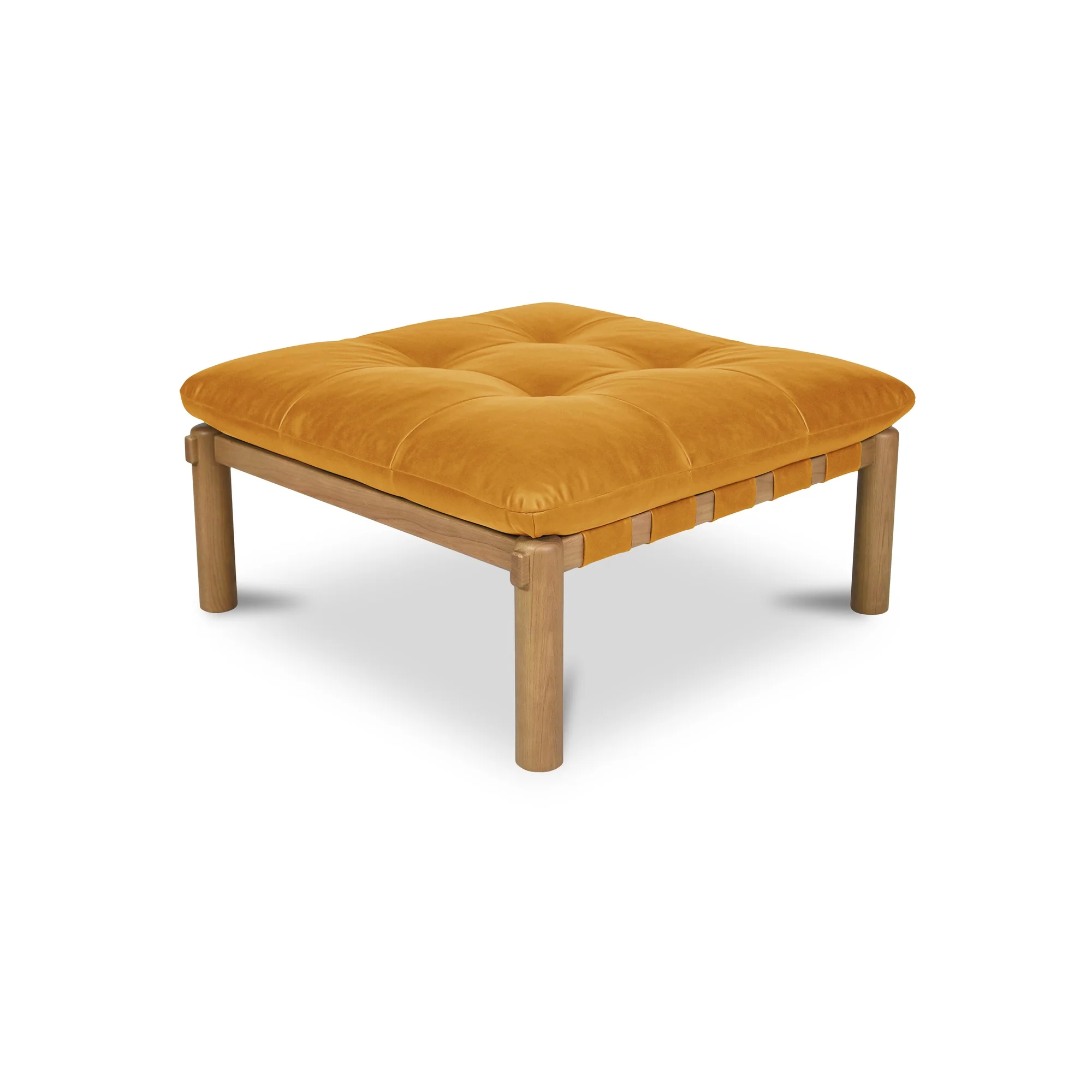 Costello Tan Ottoman - Image 3