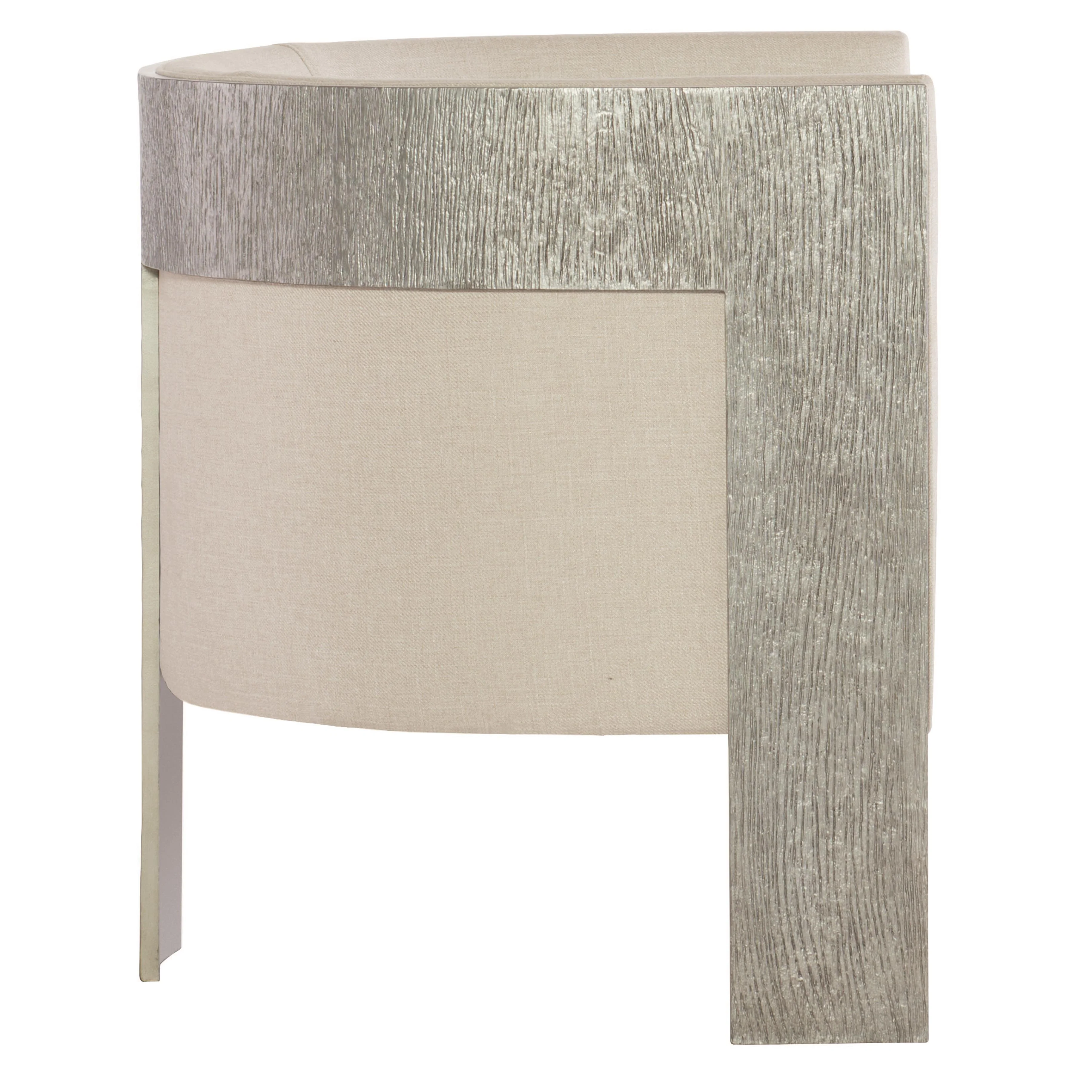 Cosway White/Cream Fabric Chair - Image 2