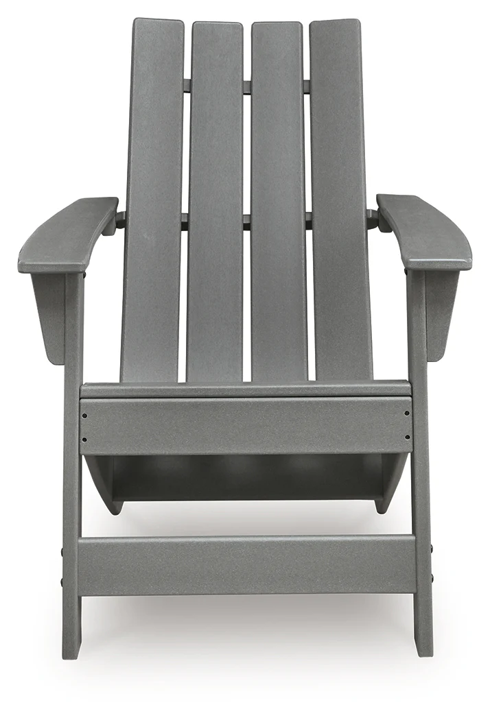 Cove Beach Gray Adirondack Chair - Image 3