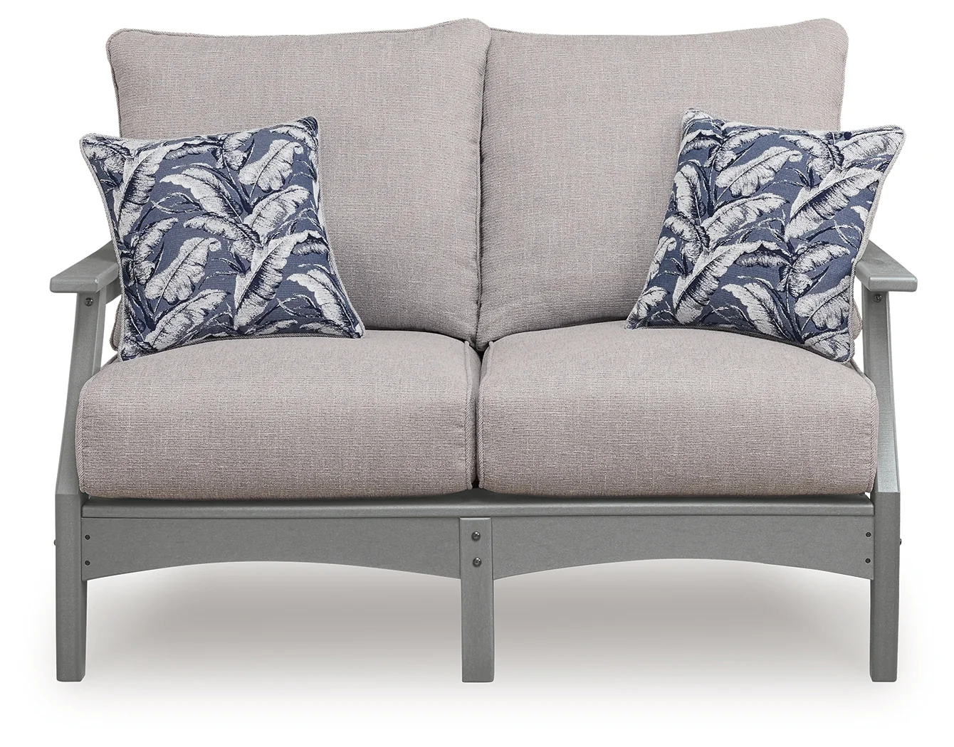 Cove Beach Gray Loveseat w/Cushion - Image 3