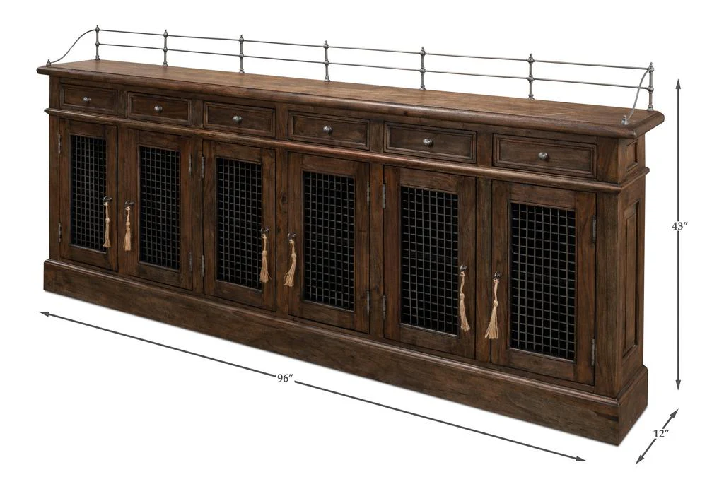 Covent Gardens Brown Sideboard - Image 18