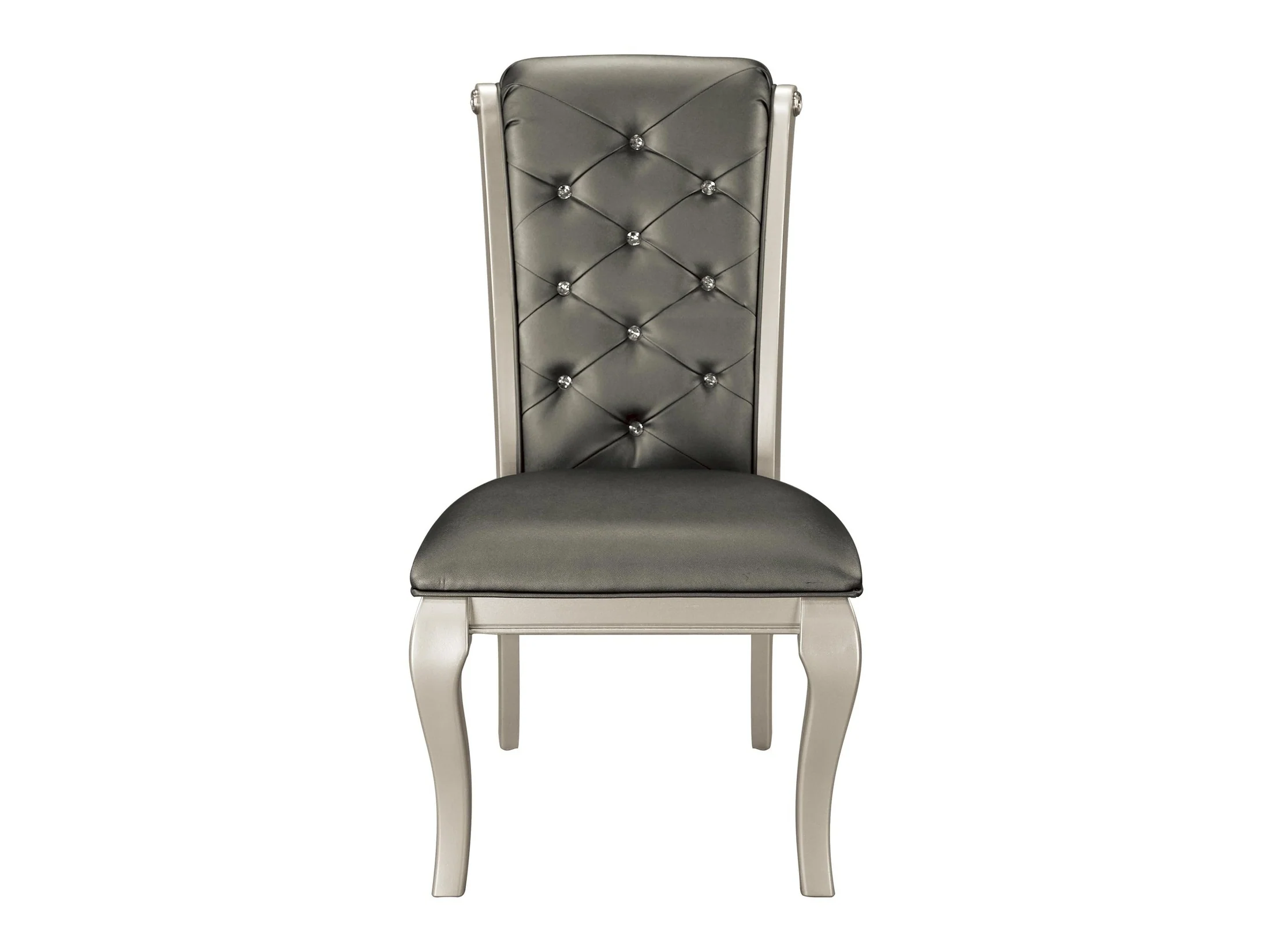 Crawford Silver Side Chair (Set of 2)