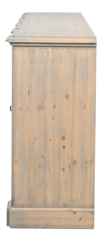 Crested Beige Wall Cabinet - Image 4