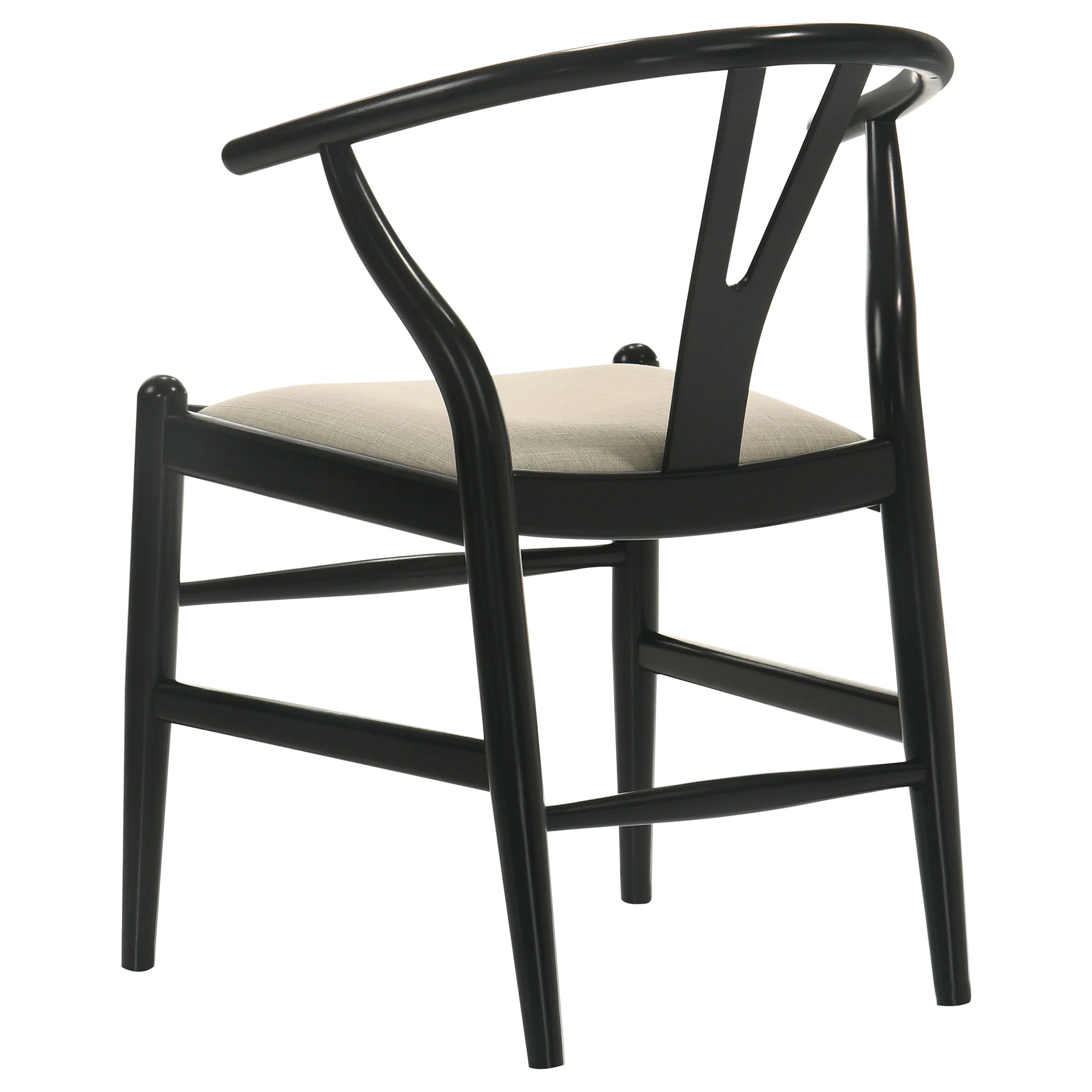 Crestmont Black 5-piece Extension Leaf Dining Table Set - Image 11