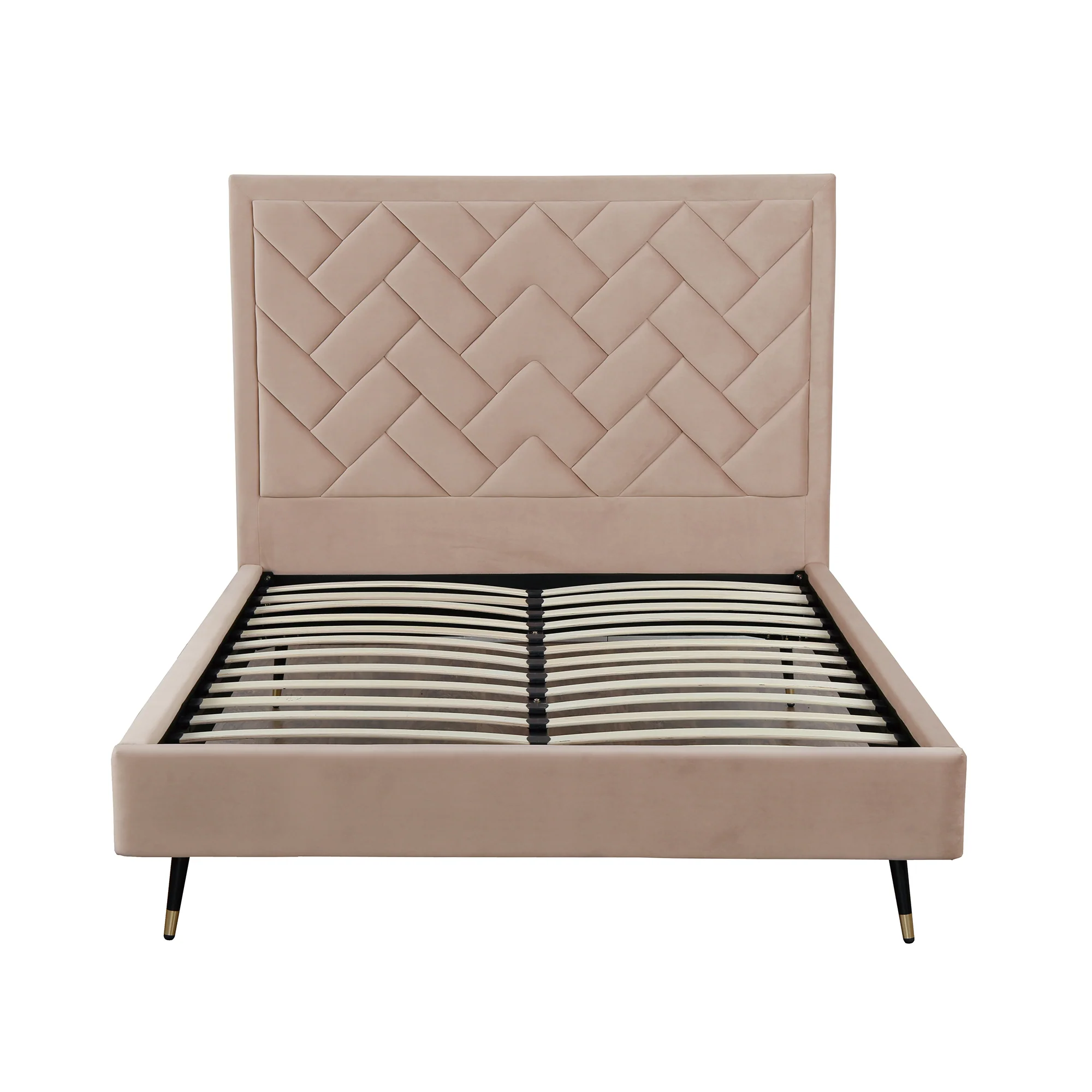 Crosby Queen-Size Bed in Nude - Image 7