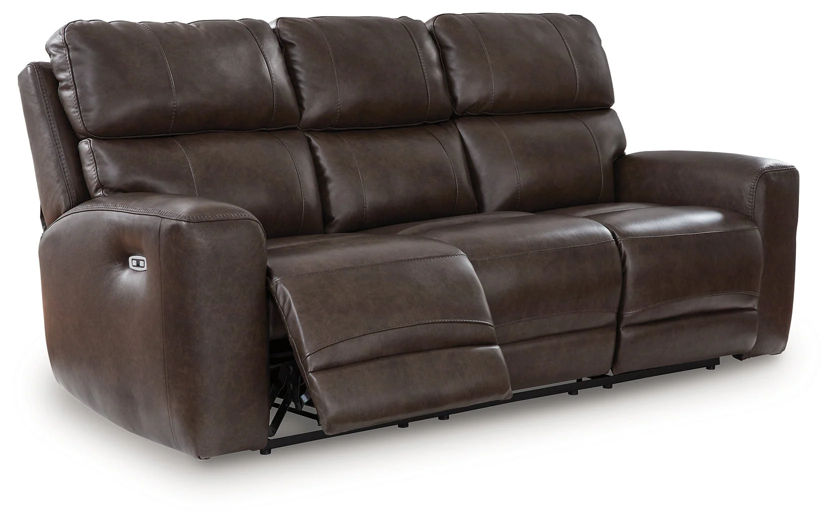 Crossplex Smoke Power Reclining Sofa with ADJ Headrest (Online Special Price) - Image 5