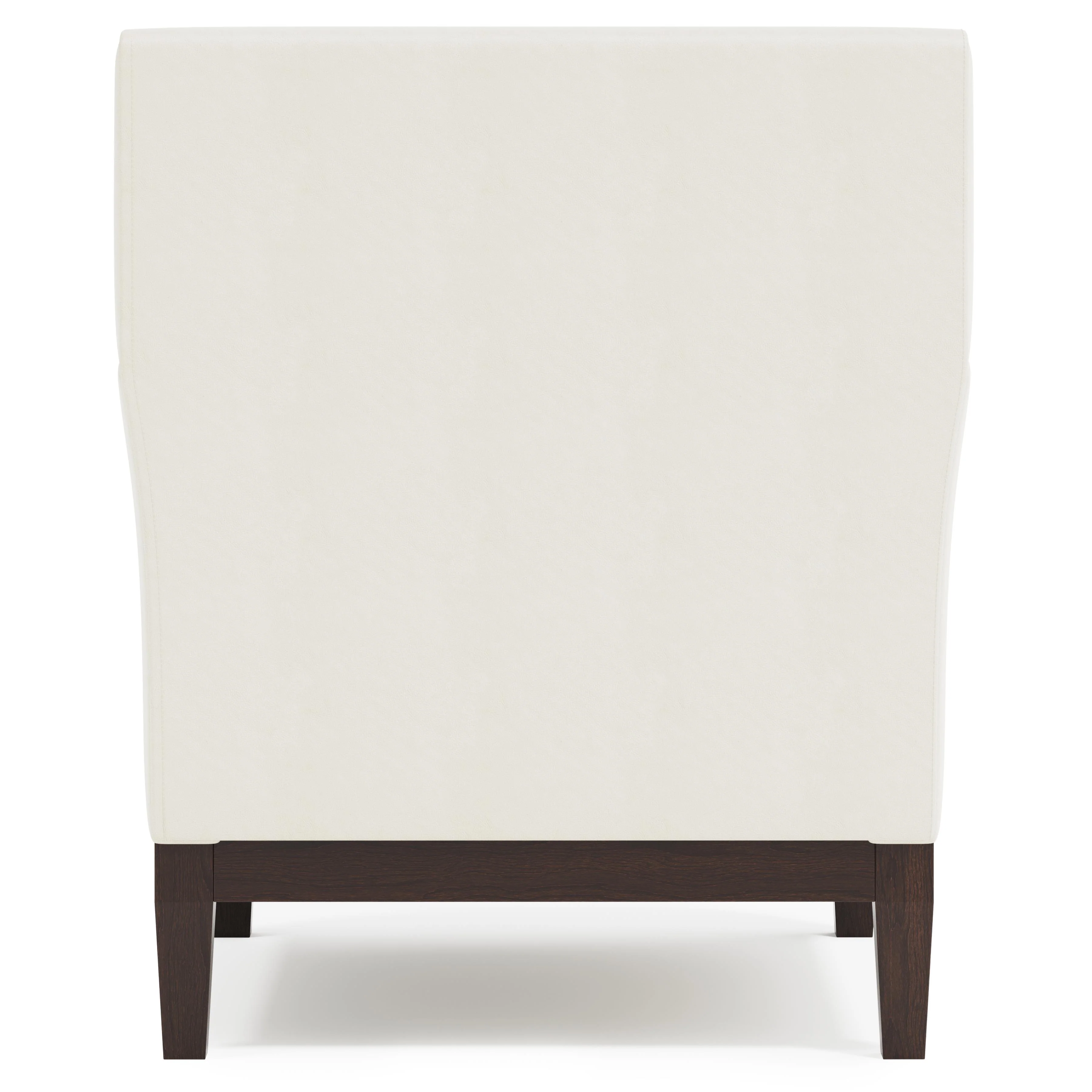 Cumberland White/Cream Leather Chair - Image 8