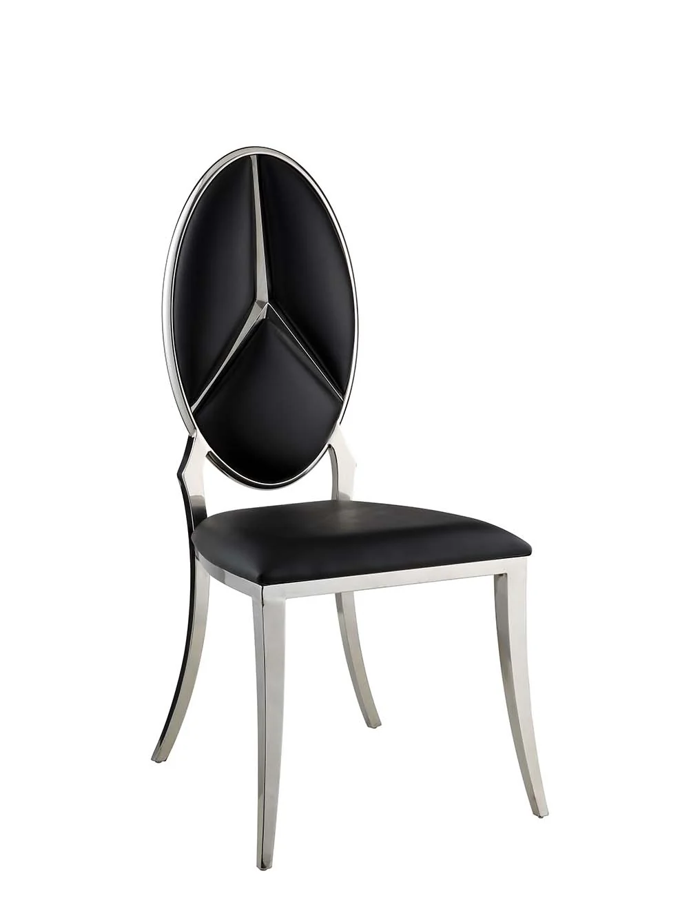 Cyrene Black Side Chair (Set of 2) - Image 3