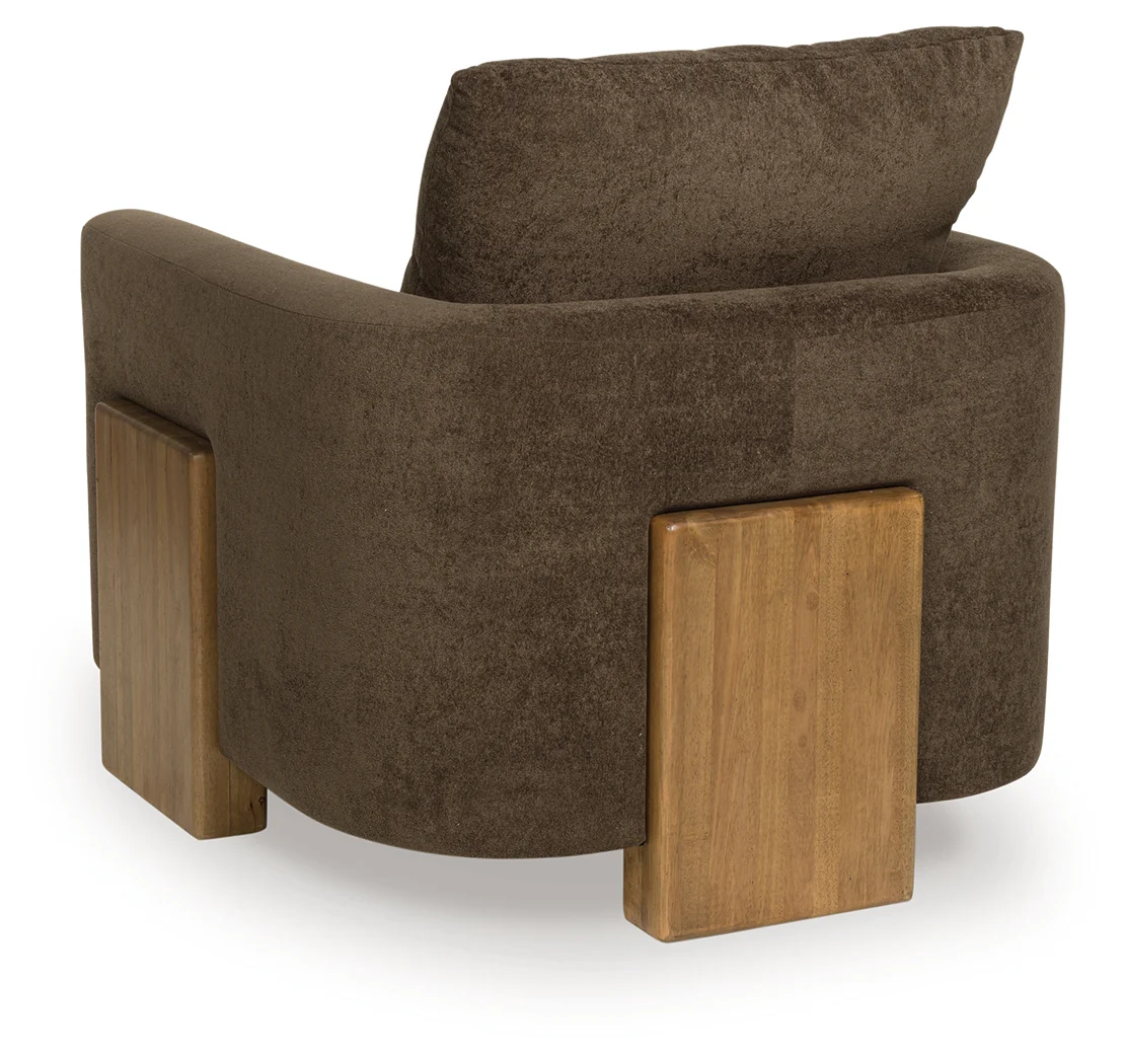 Dairlett Brown Accent Chair - Image 4