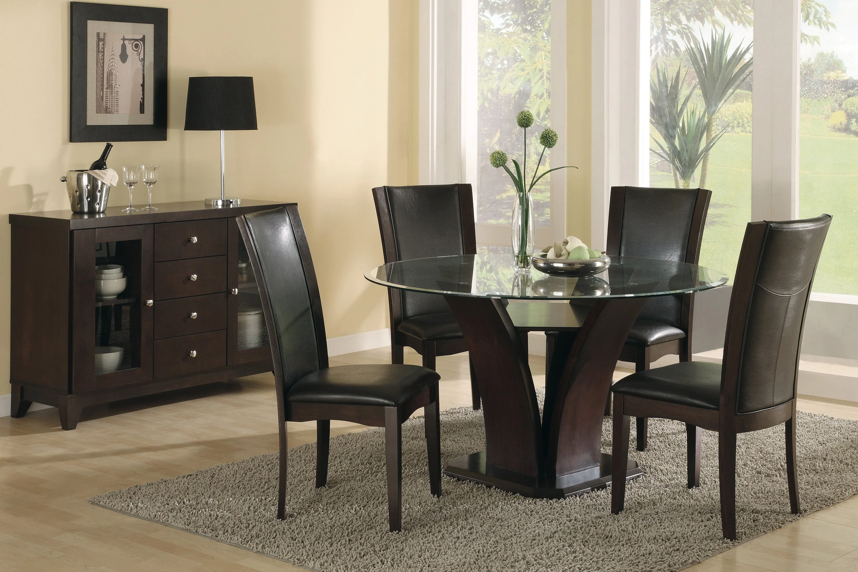 Daisy Brown Side Chair (Set of 2) - Image 3