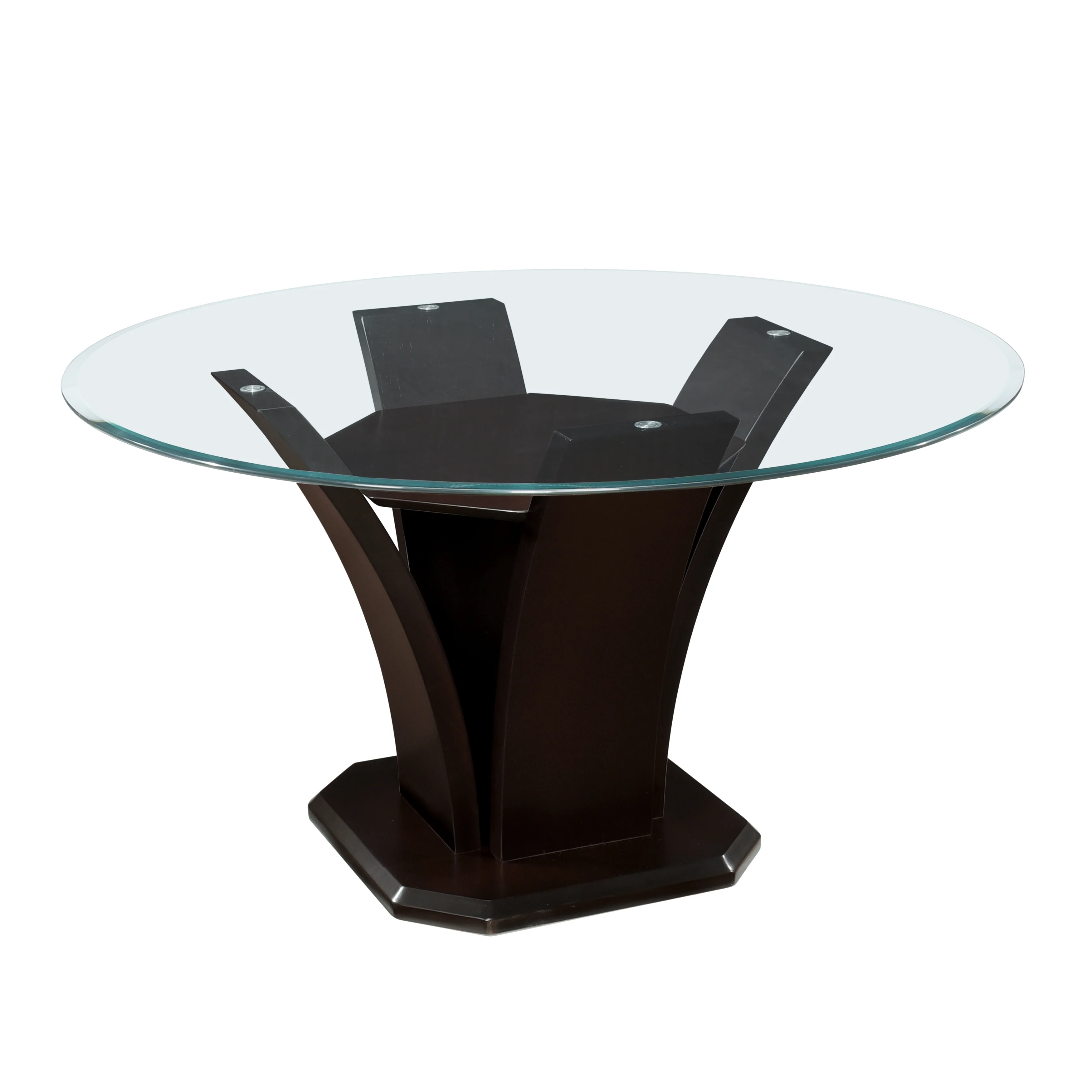 Daisy Espresso / Dark Brown 5-piece Dinig Table Set - Image 3