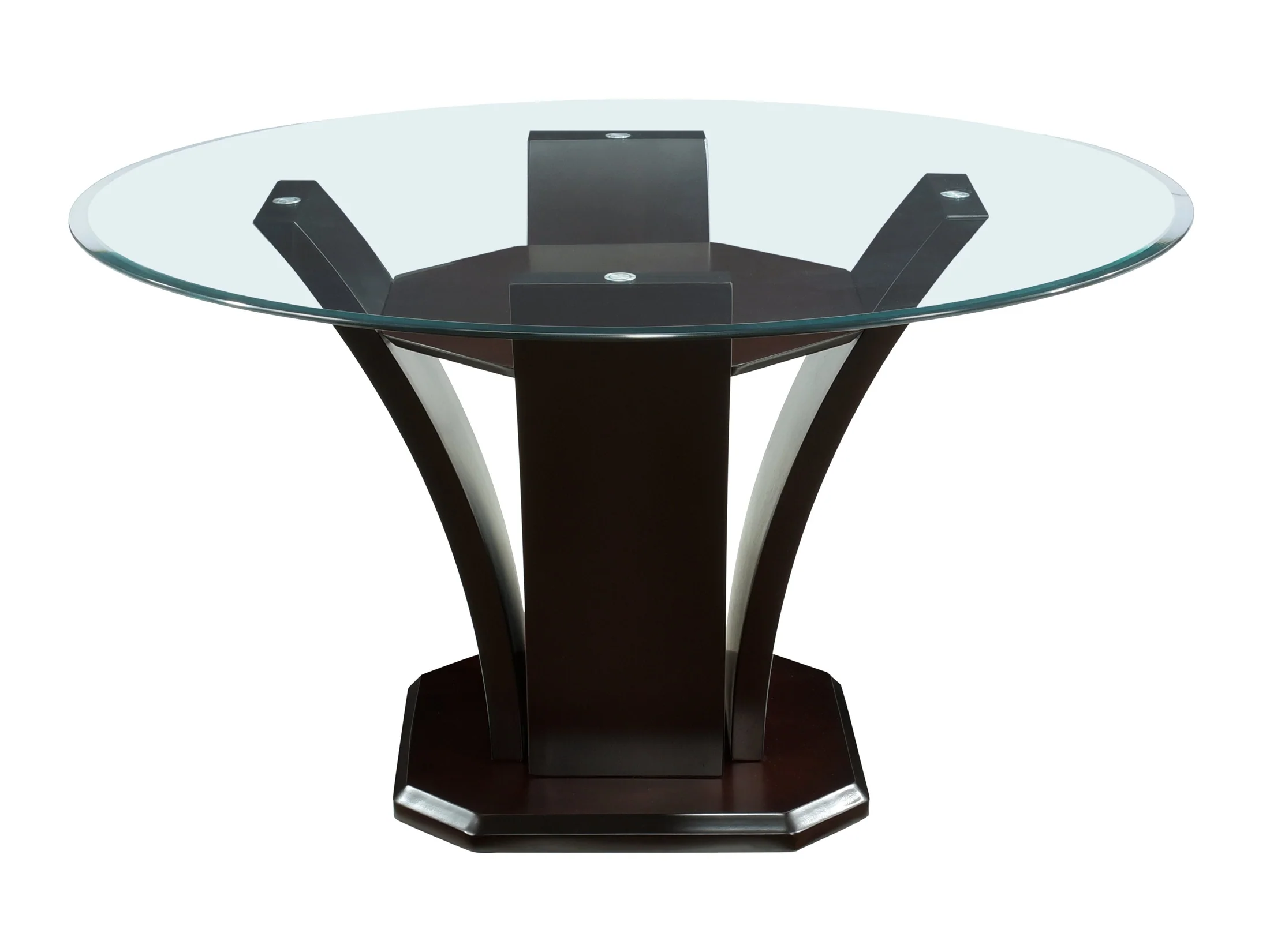 Daisy Espresso Round Dining Table