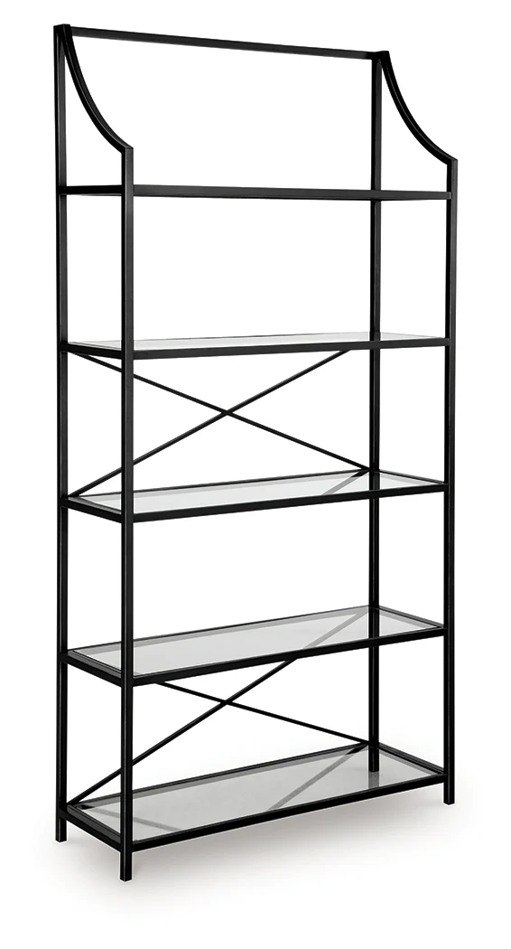 Dakerwell Antique Black Bookcase - Image 2