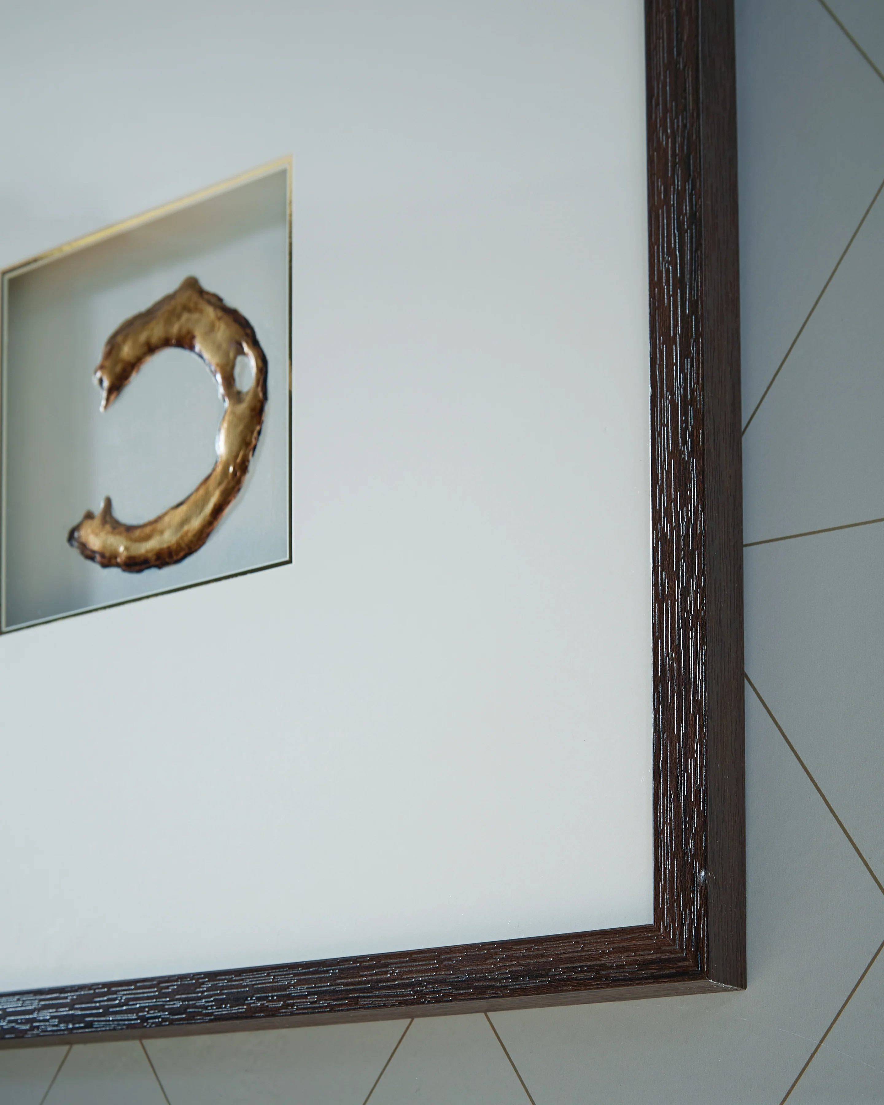 Dallbourne White/Gold Wall Art Set (Set of 4) - Image 5