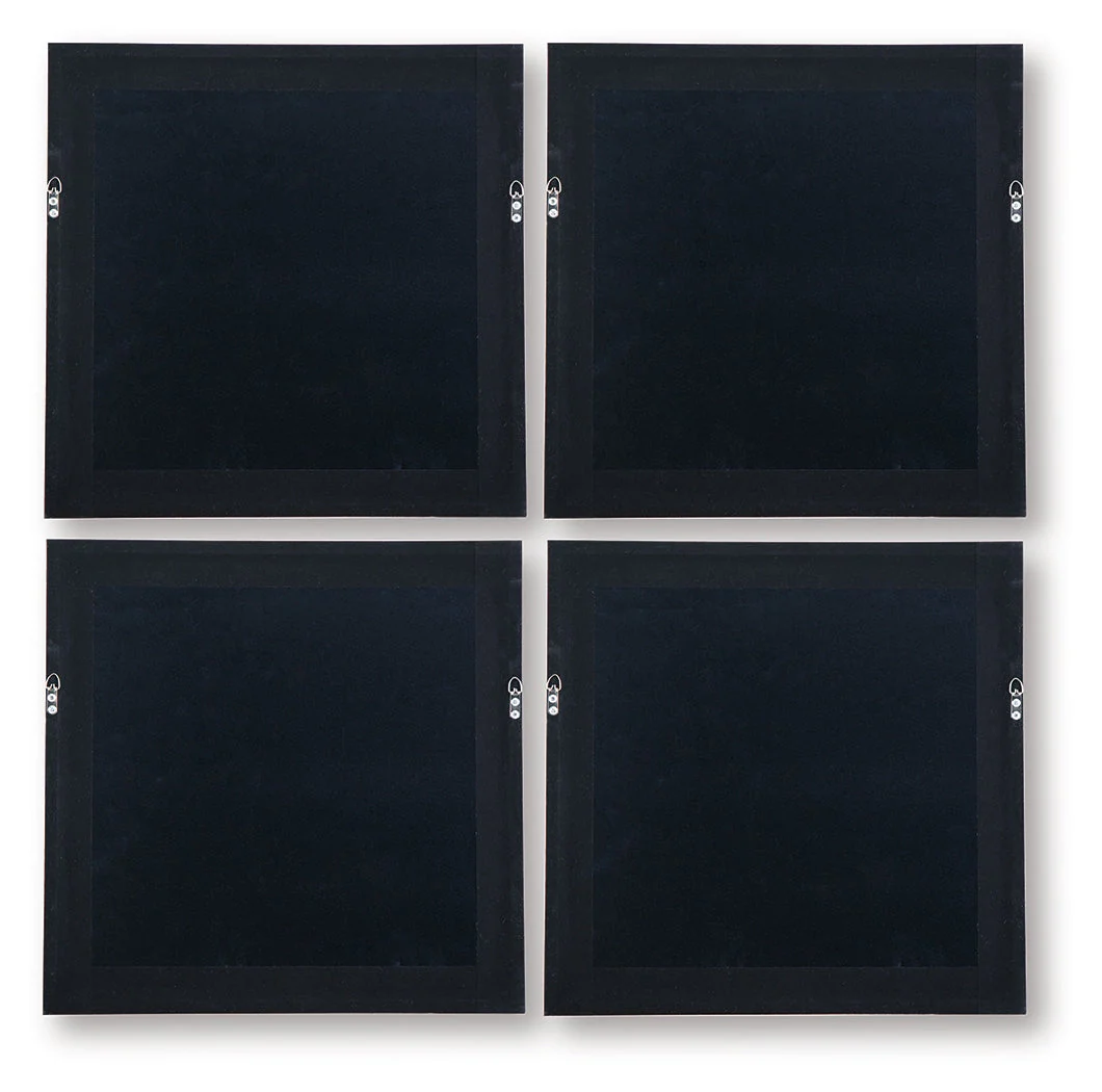 Dallbourne White/Gold Wall Art Set (Set of 4) (Online Special Price) - Image 4
