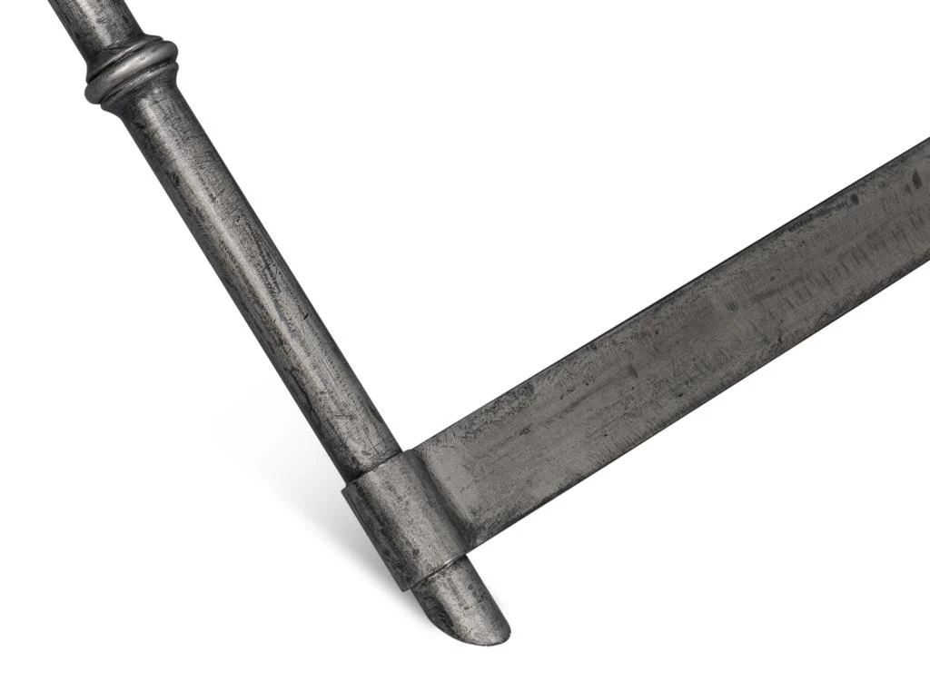 Dalton Brown Equestrian Bench - Image 6