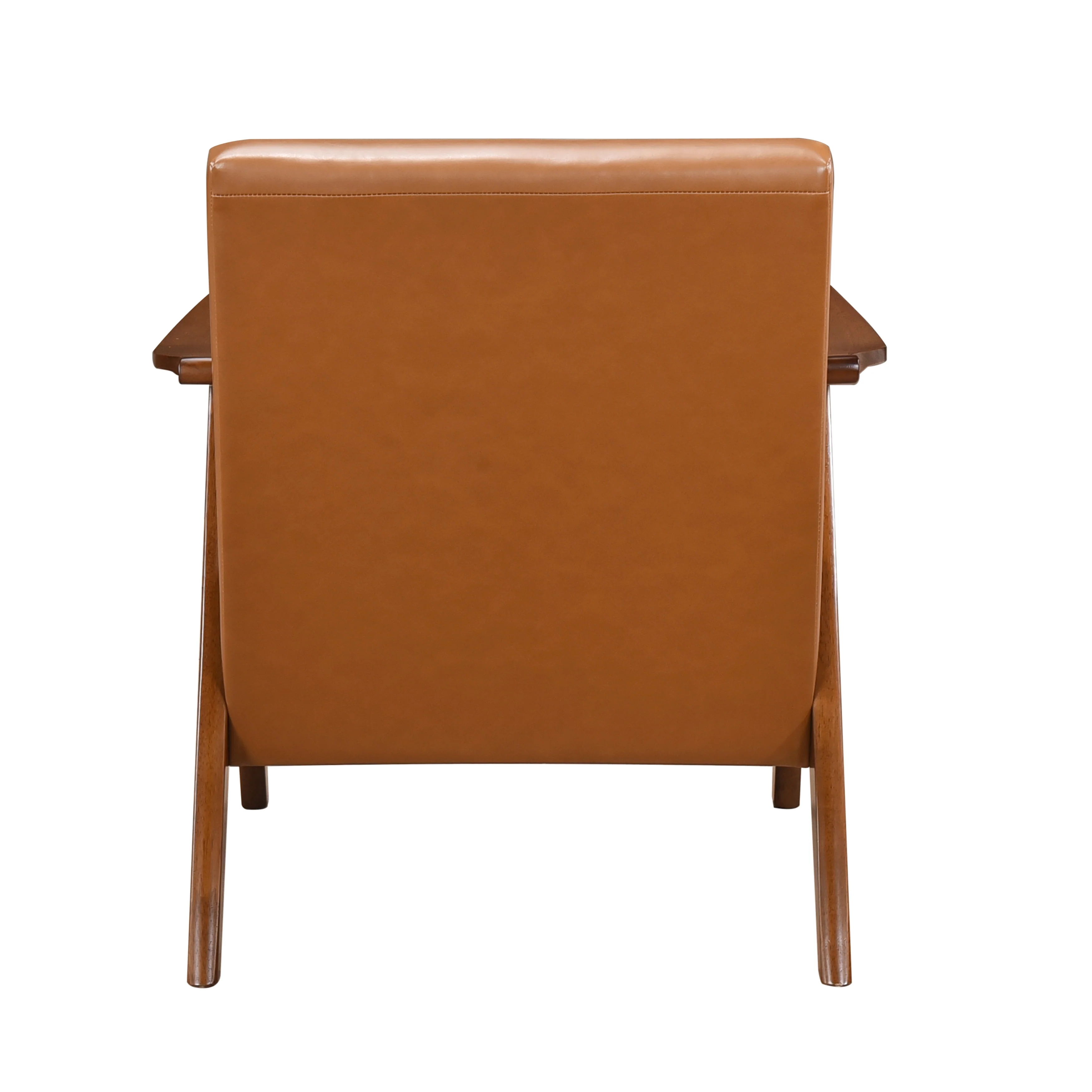 Damala Matt Brown Accent Chair (Walnut) - Image 5