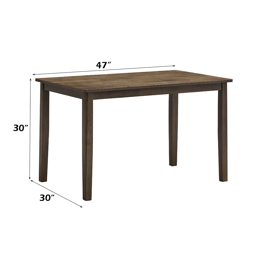 Damica Walnut Dining Table - Image 7