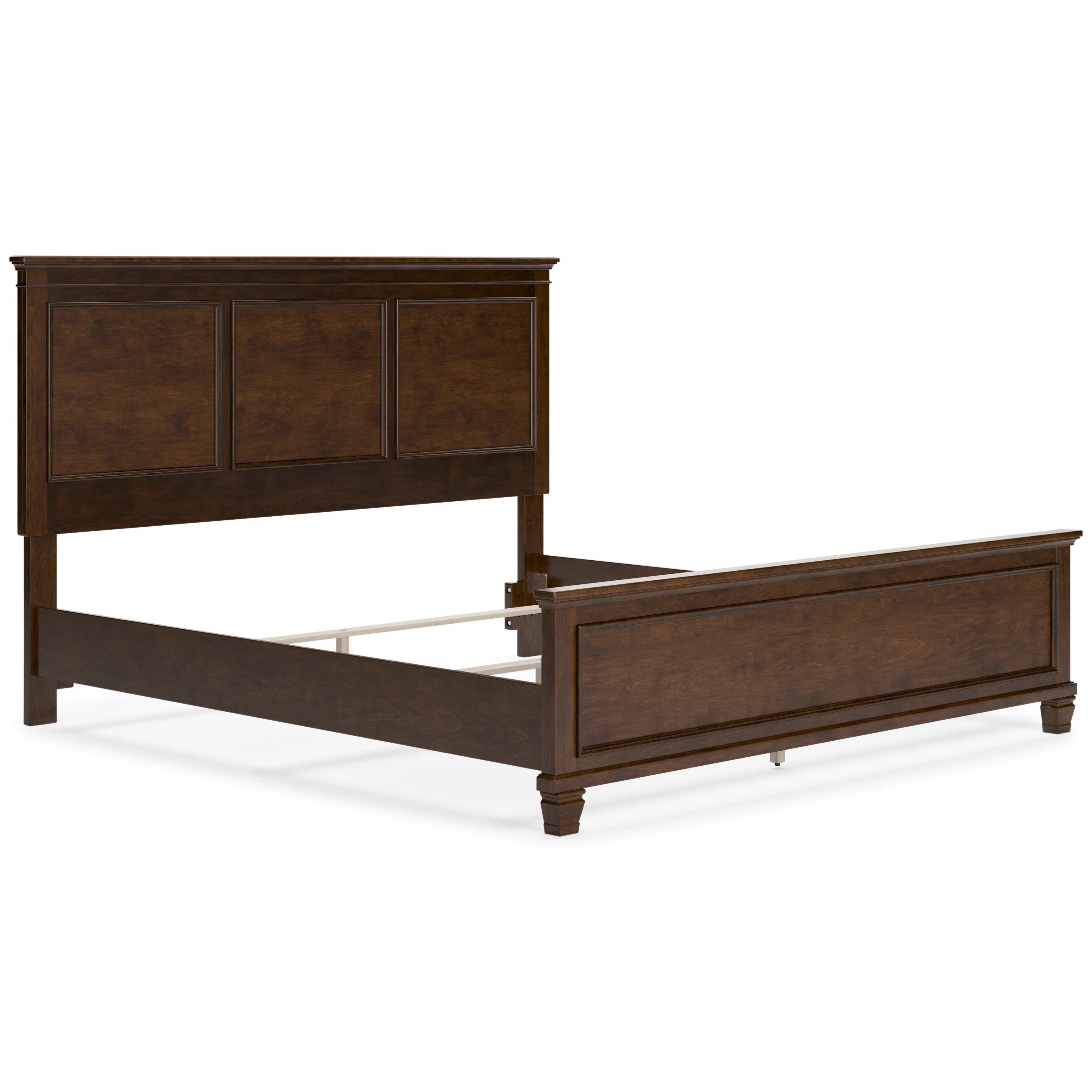 Danabrin Brown California King Panel 5-Piece Bedroom Set - Image 4