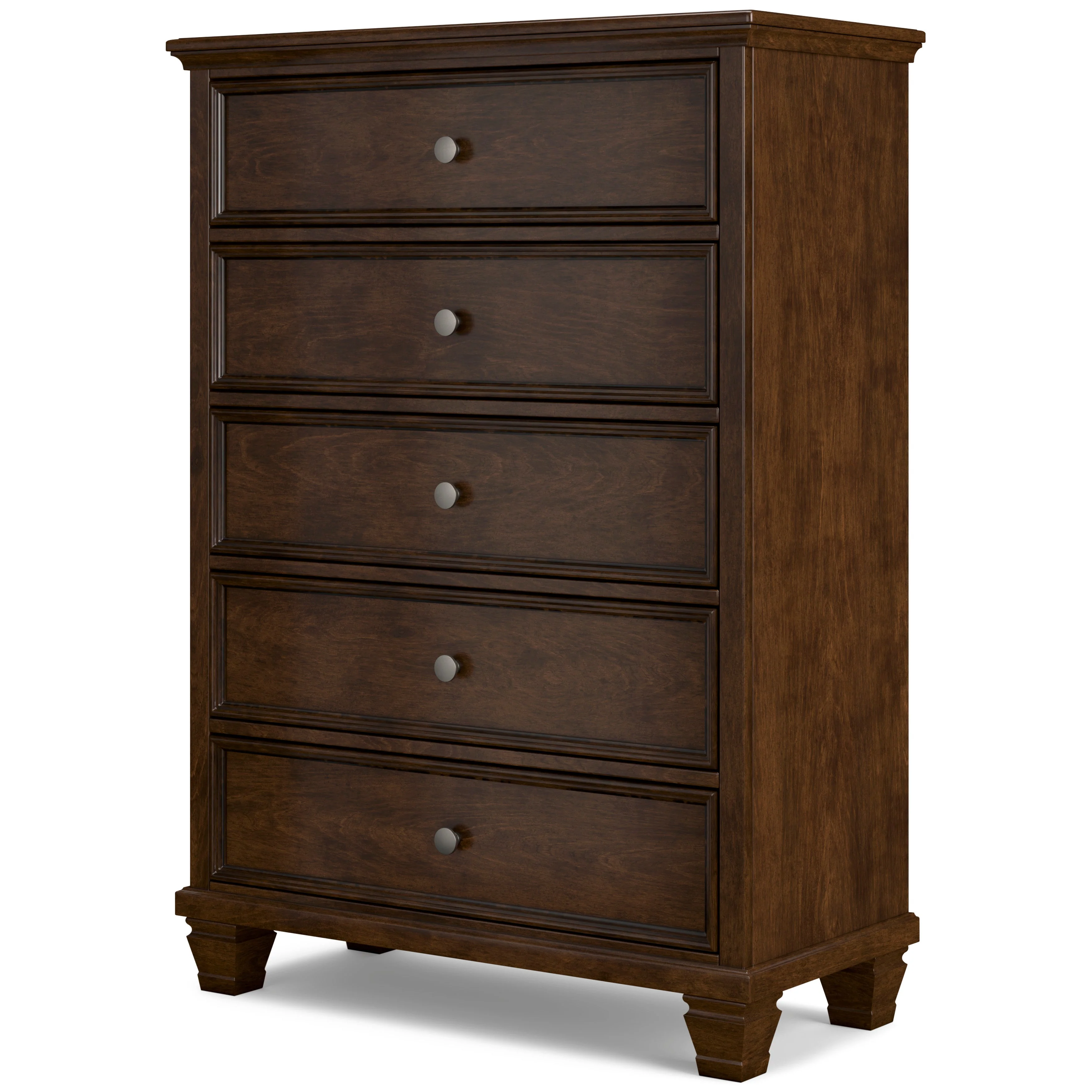Danabrin Brown California King Panel 6-Piece Bedroom Set w/ 2 Nightstands - Image 31