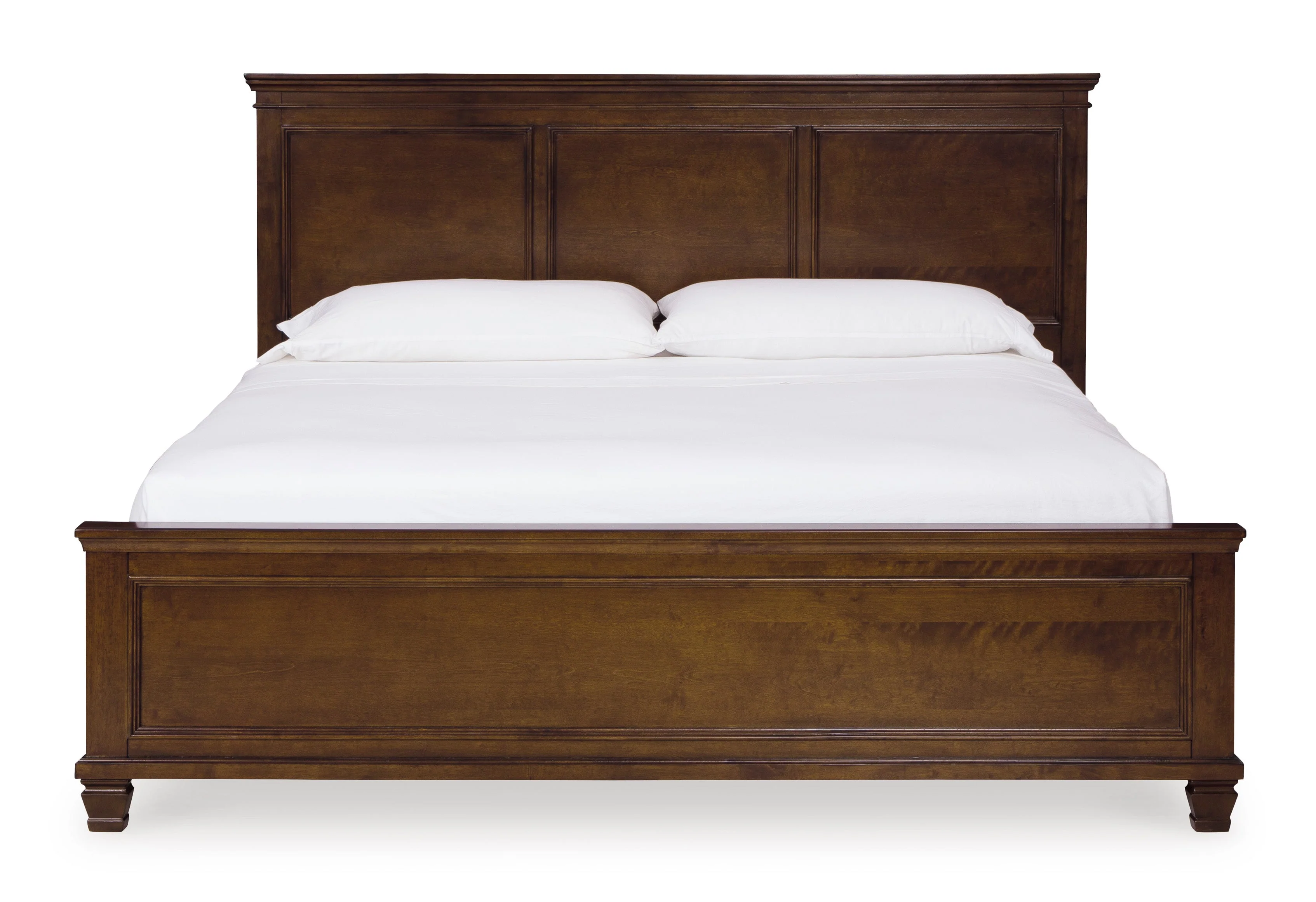 Danabrin Brown California King Panel 6-Piece Bedroom Set w/ 2 Nightstands - Image 5