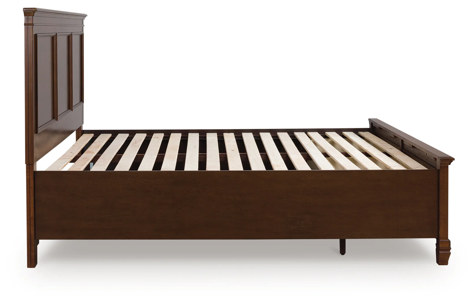Danabrin Brown California King Panel Storage Bed - Image 4