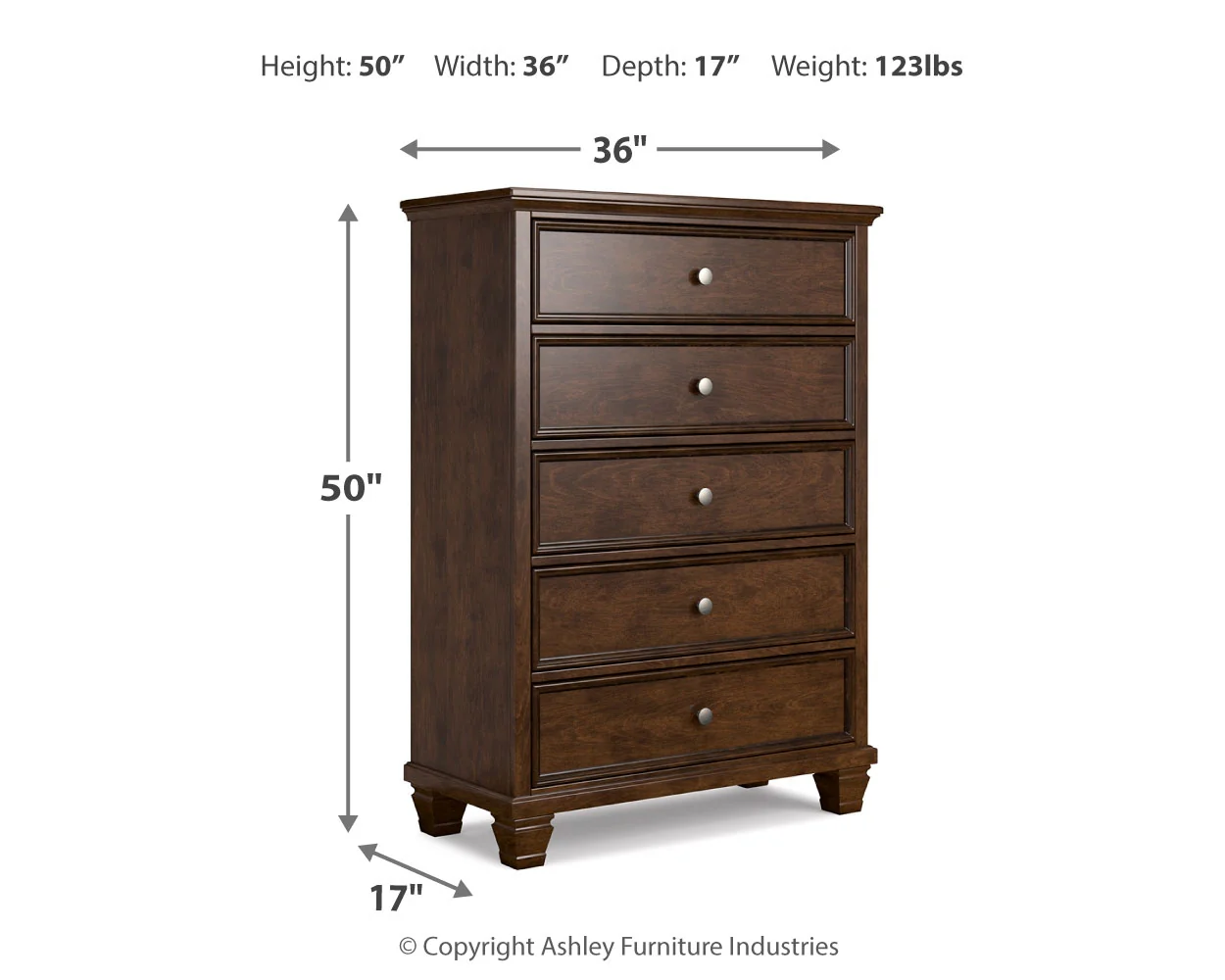 Danabrin Brown Chests (Set of 2) - Image 10