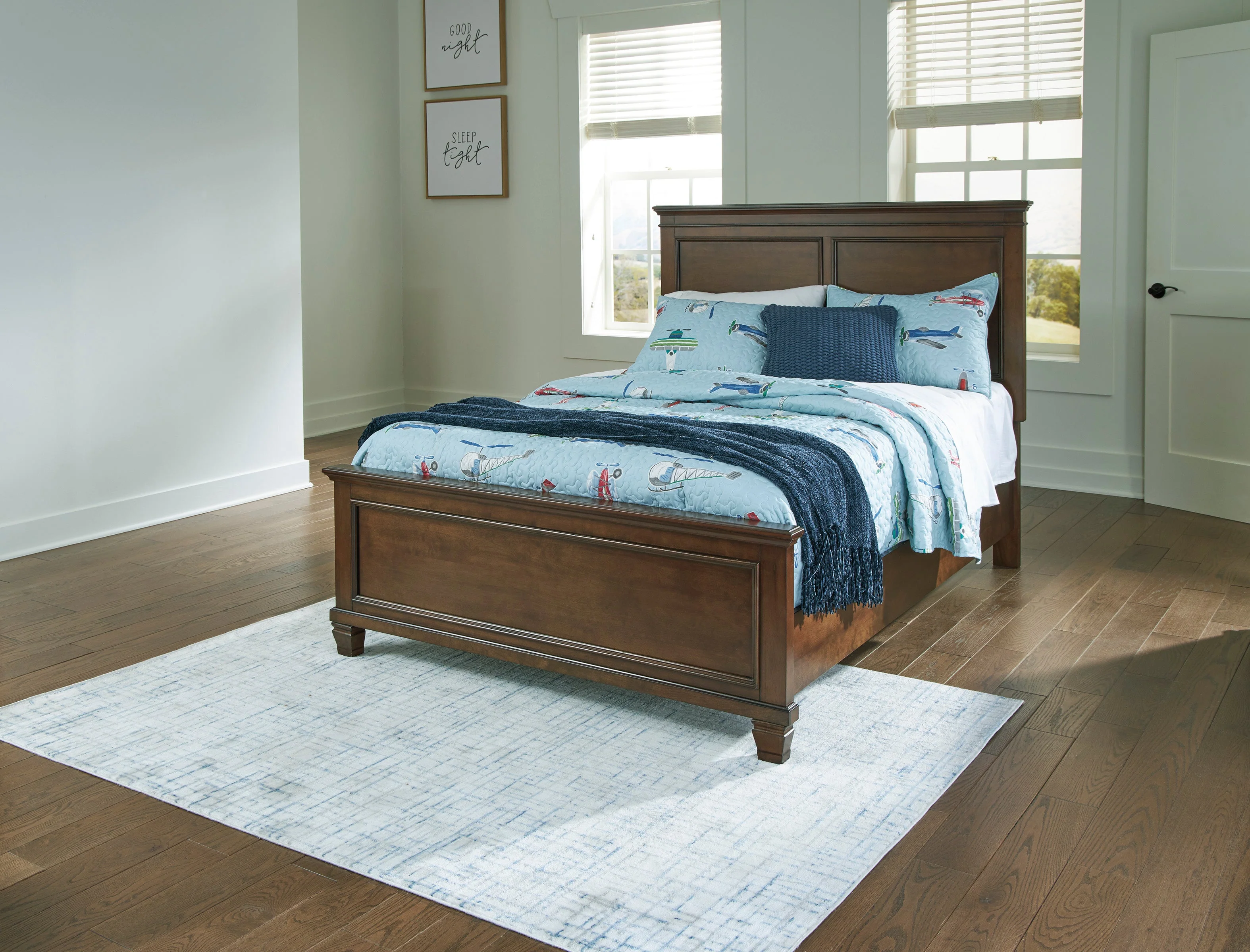 Danabrin Brown Full Panel 4-Piece Bedroom Set (Online Special Price) - Image 2