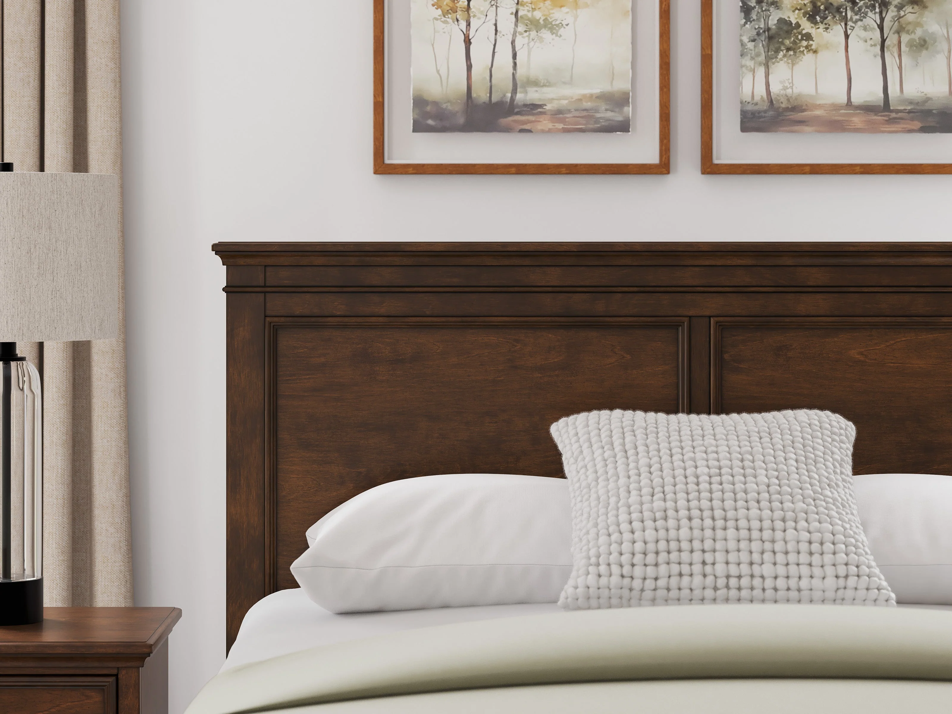 Danabrin Brown Full Panel 6-Piece Bedroom Set w/ 2 Nightstands (Online Special Price) - Image 9