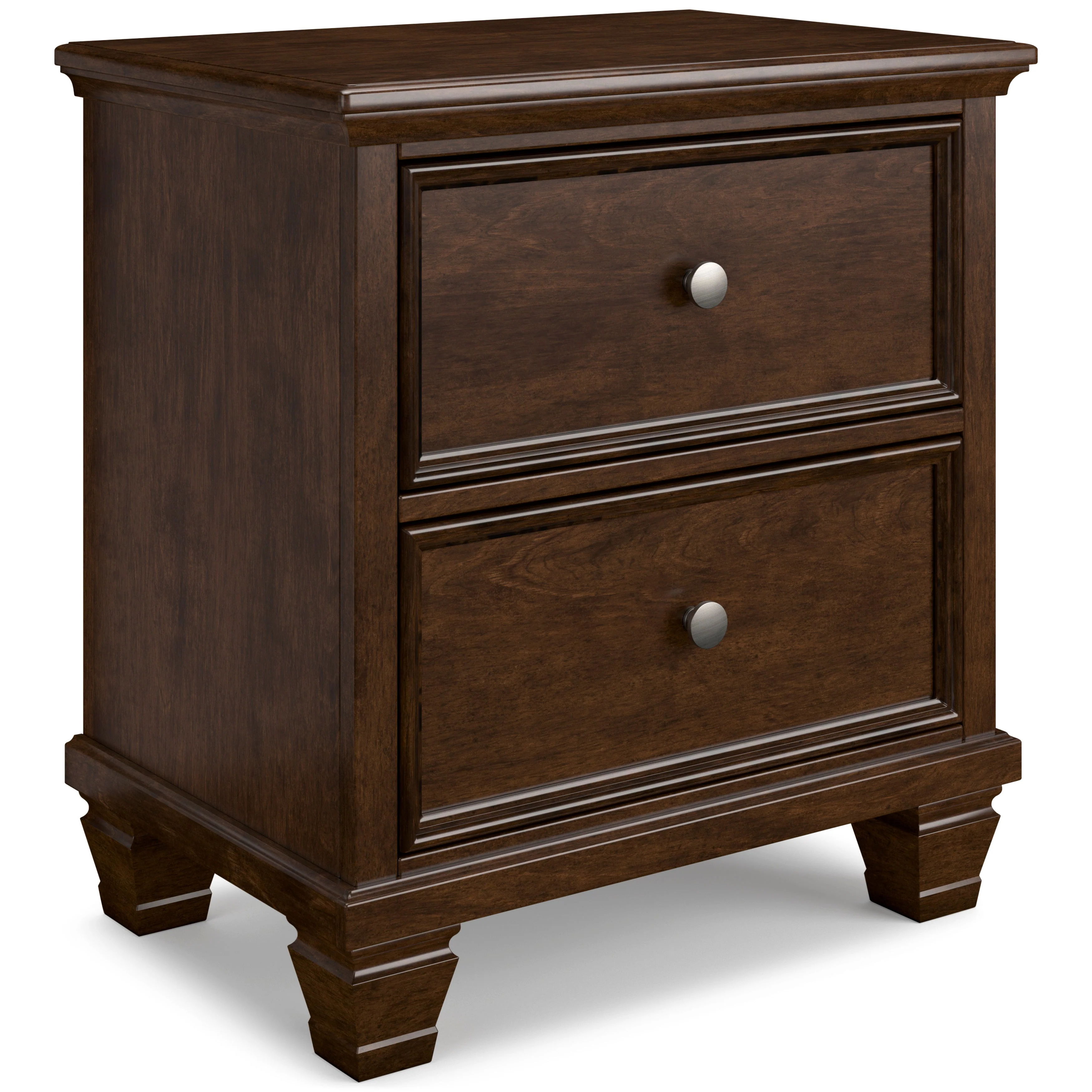 Danabrin Brown King Panel 6-Piece Bedroom Set w/ 2 Nightstands - Image 20