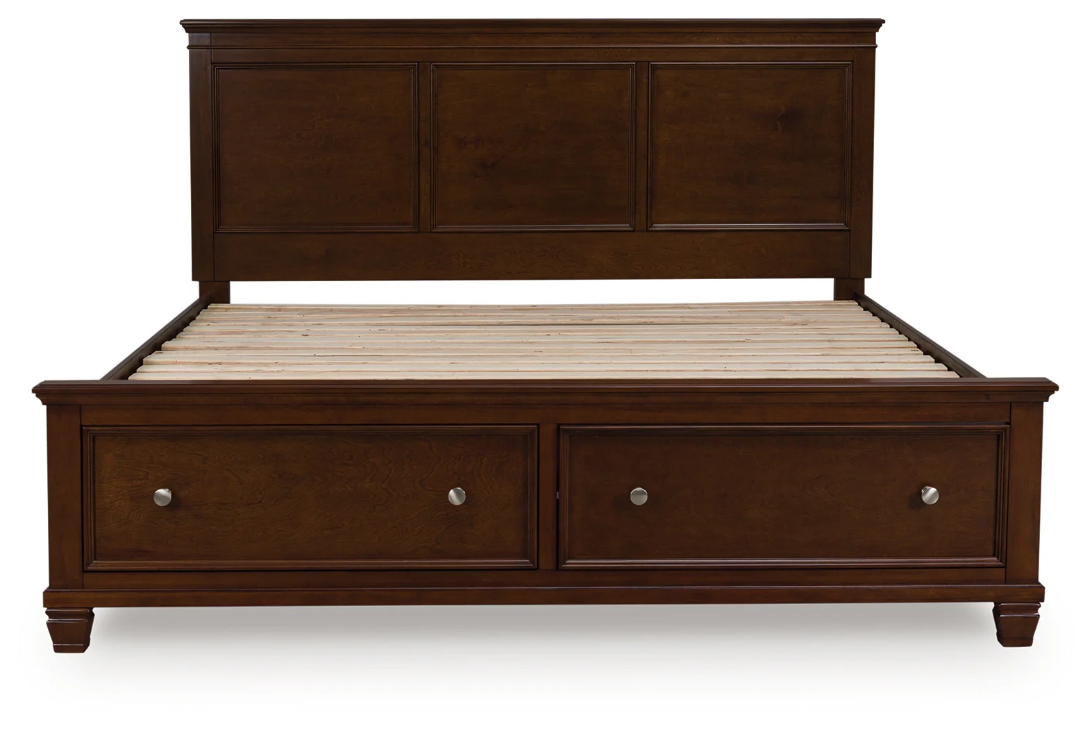 Danabrin Brown King Panel Storage Bed - Image 3