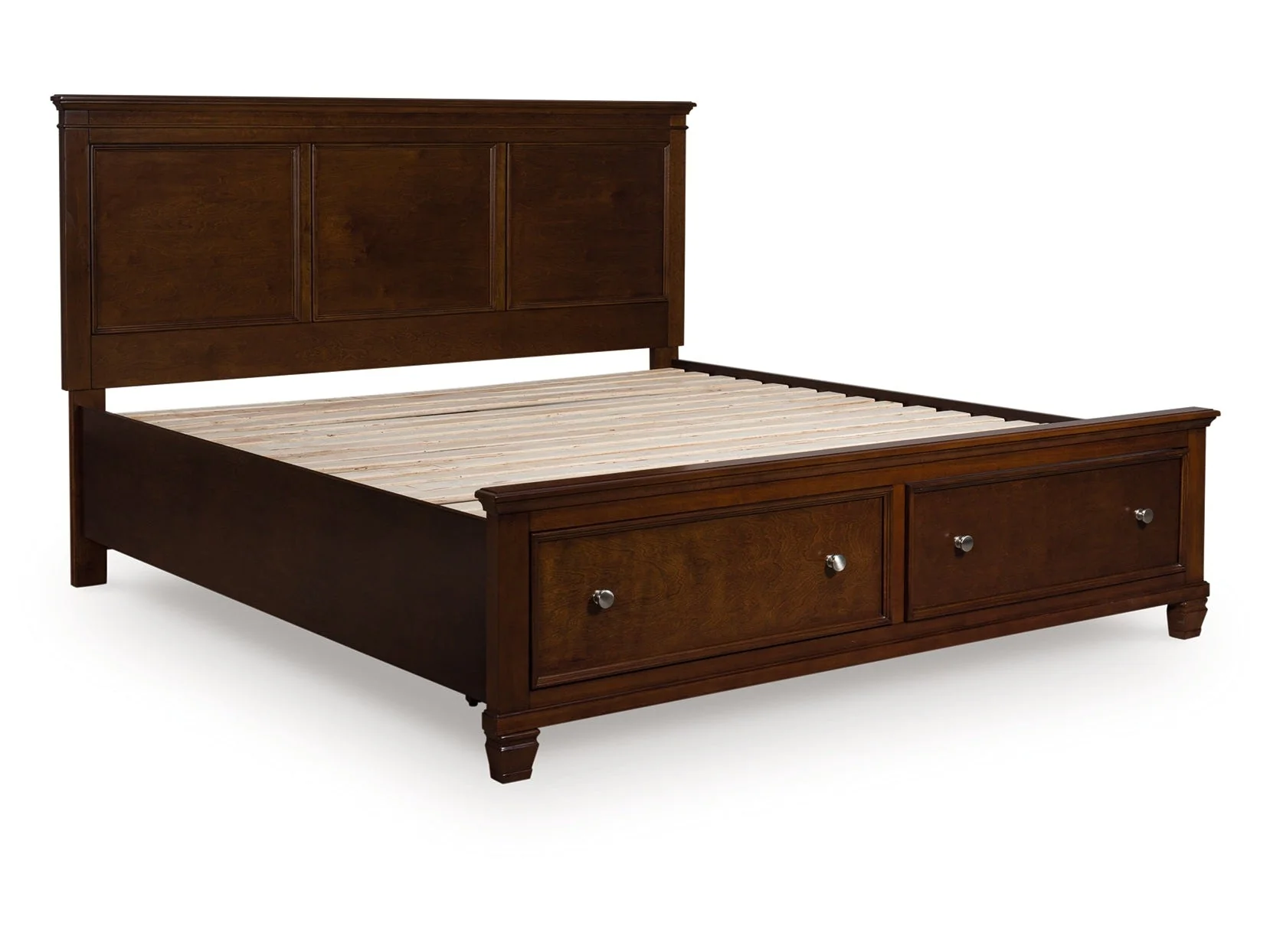 Danabrin Brown King Panel Storage Bed (Online Special Price)