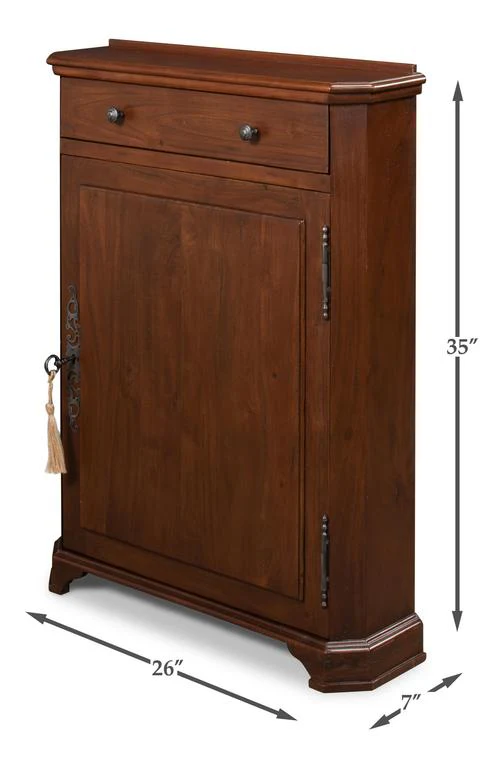 Dante Brown Hall Cabinet - Image 12