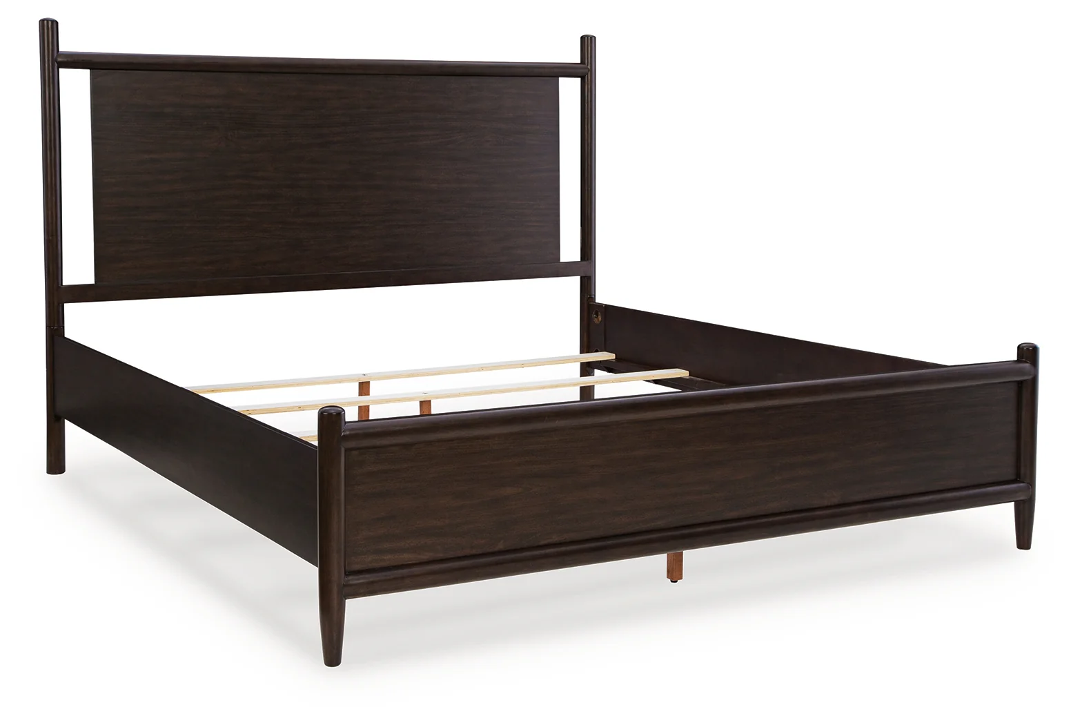 Dantenton Merlot Queen Panel Bed, Dresser and Mirror - Image 4